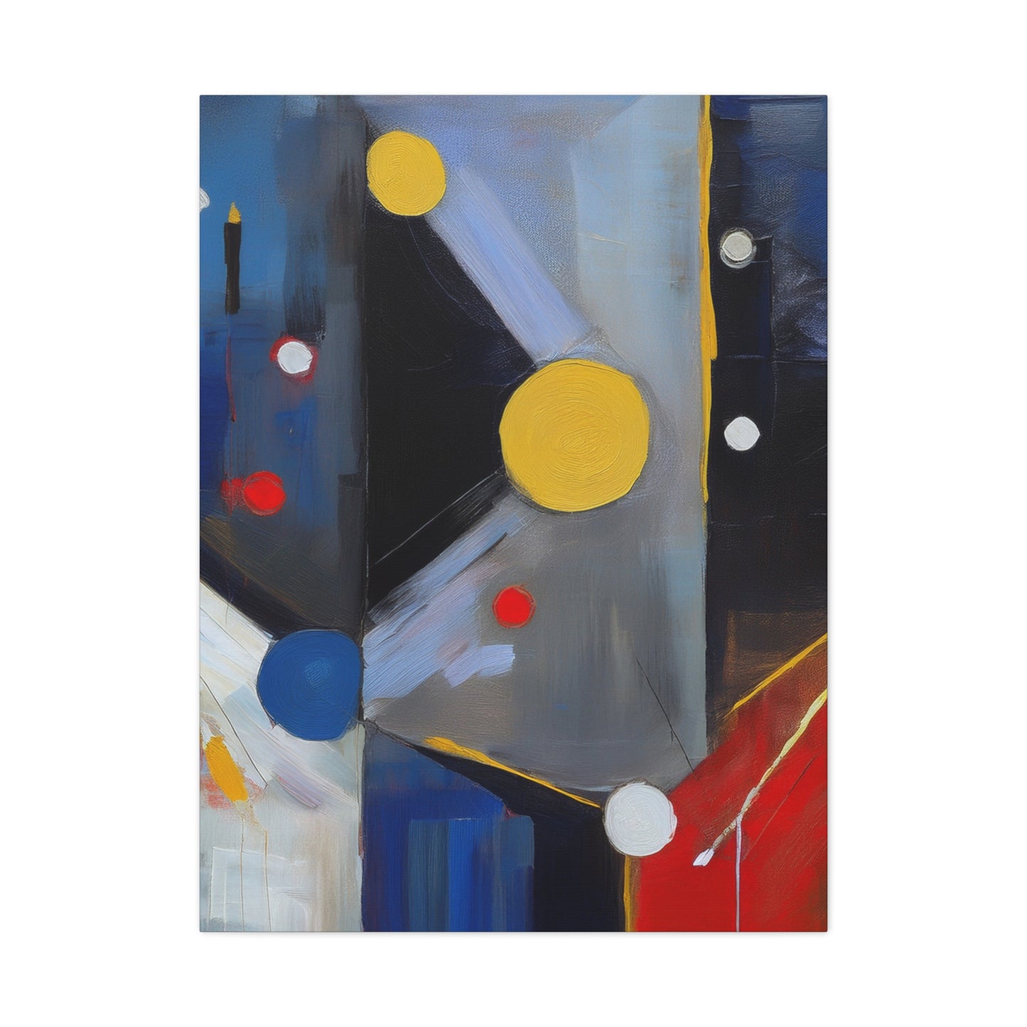 Abstract Oil Painting Print Canvas 20x24,20x30,24x30 24x32,24x36,30x40 32x48,36x48,40x60 Pine-Wood Inner Frame ABS-163