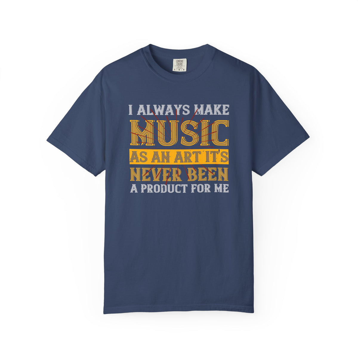 Rock Music Graphic Unisex Heavy Cotton Art Designed T-Shirt m4