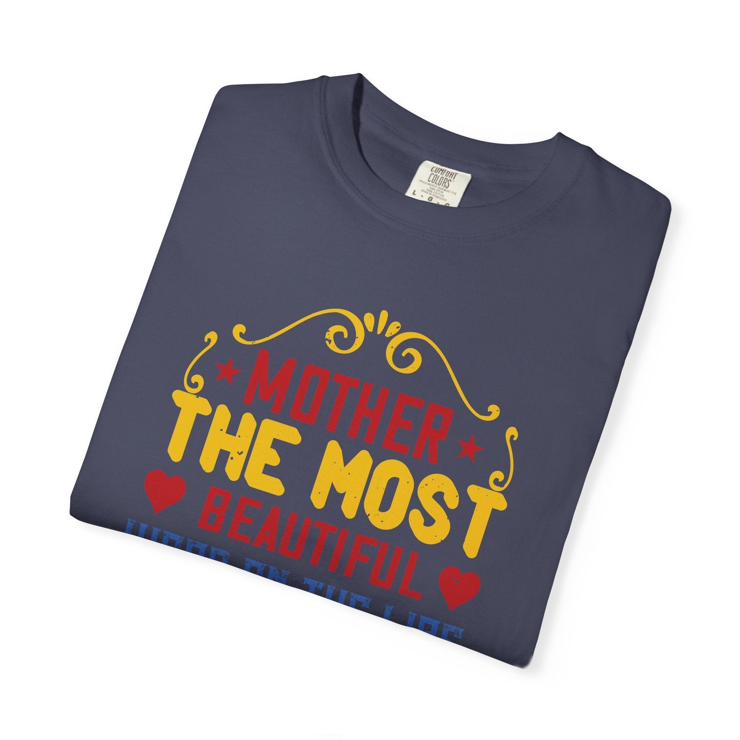 Mom T-shirt Mother Day Mama Tee Unisex Comfort Colors Garment-Dyed Cotton h84