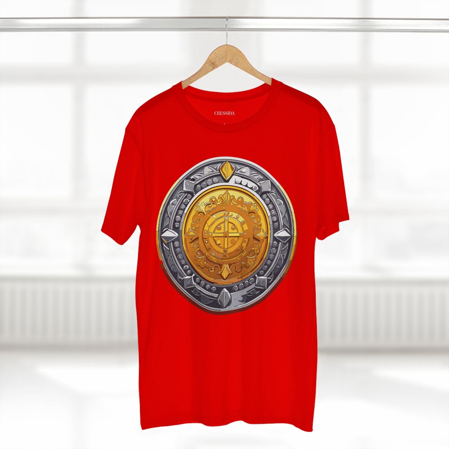 Antique Gold Coin Graphic Design T-Shirt Unisex 100 Cotton With Golden Print Artwork Tee 4