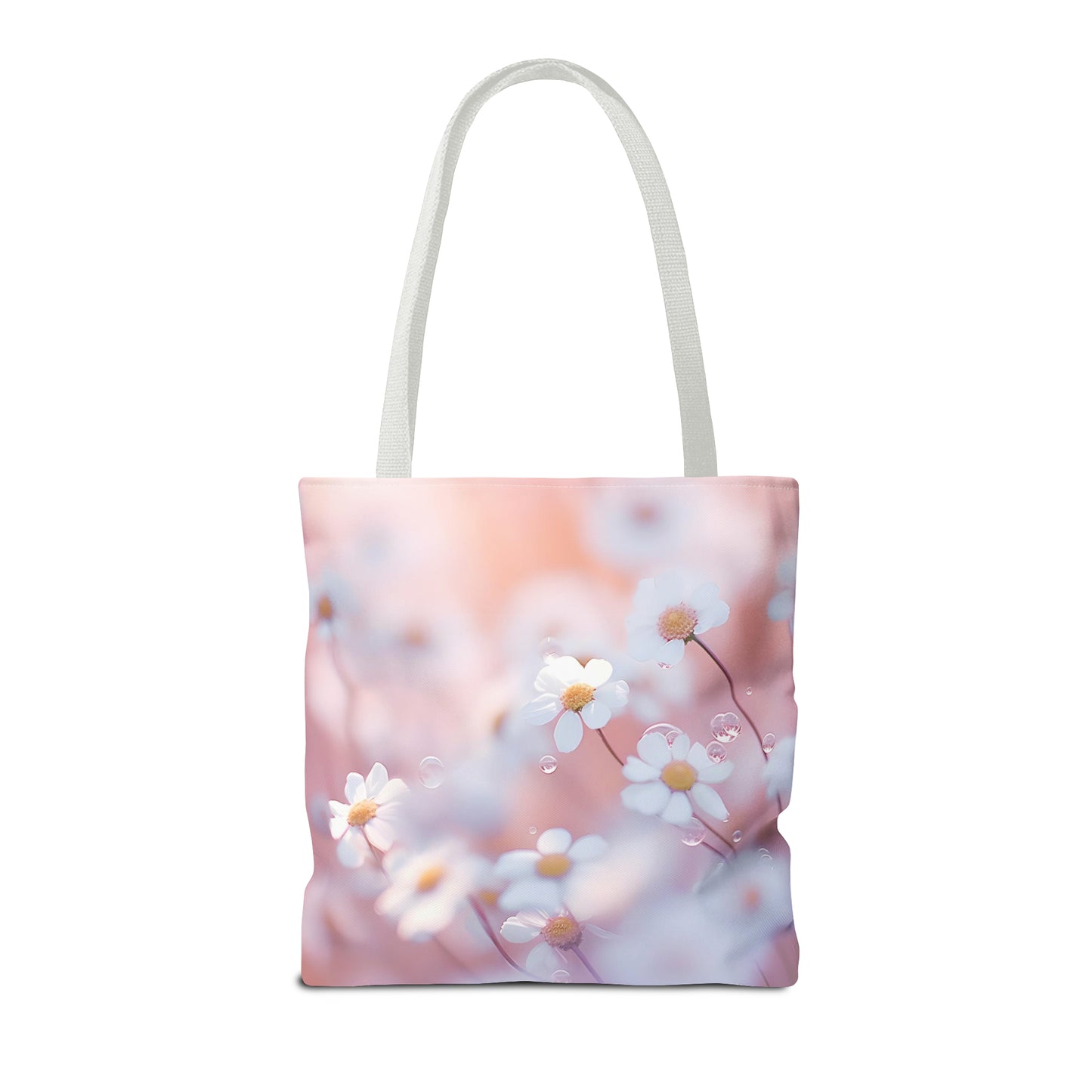 Bolsa de lona con estampados florales 