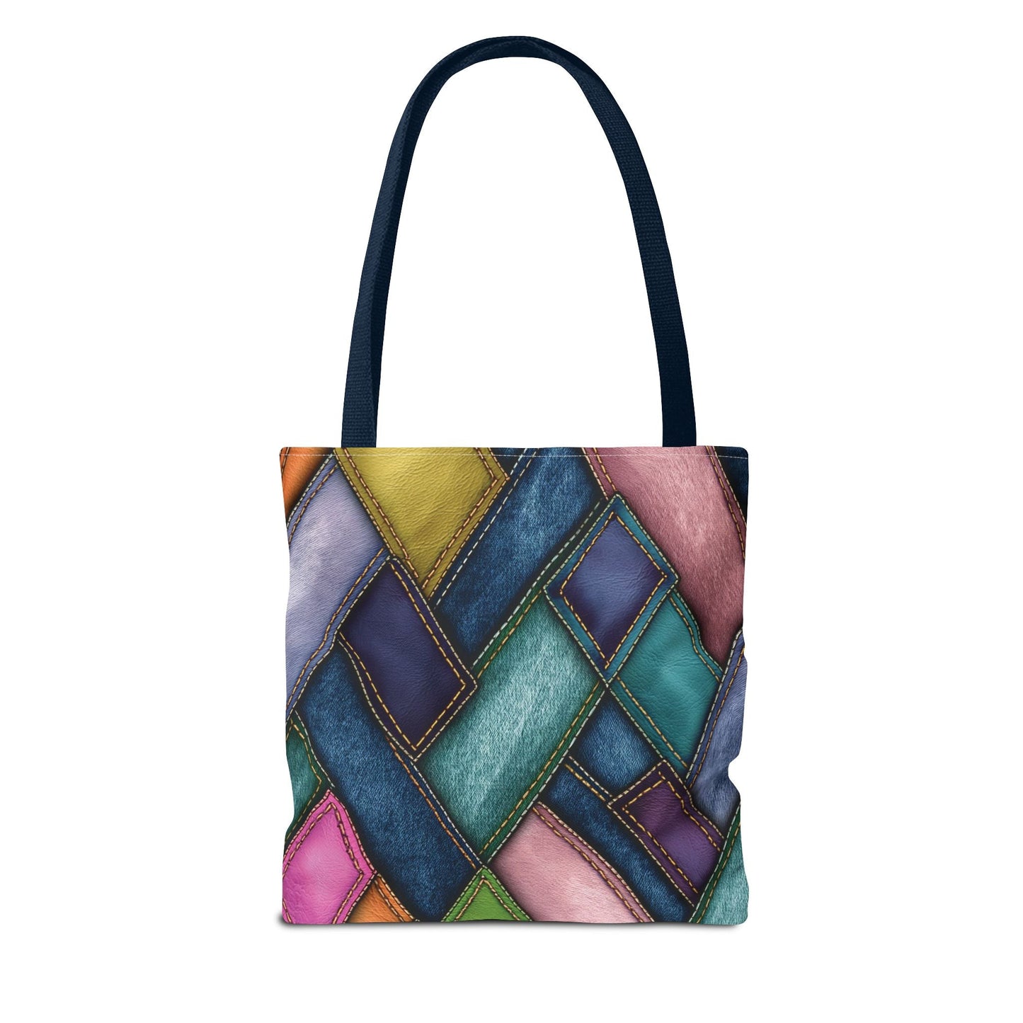 Denim Canvas Bag, Tote Bag Denim Printify