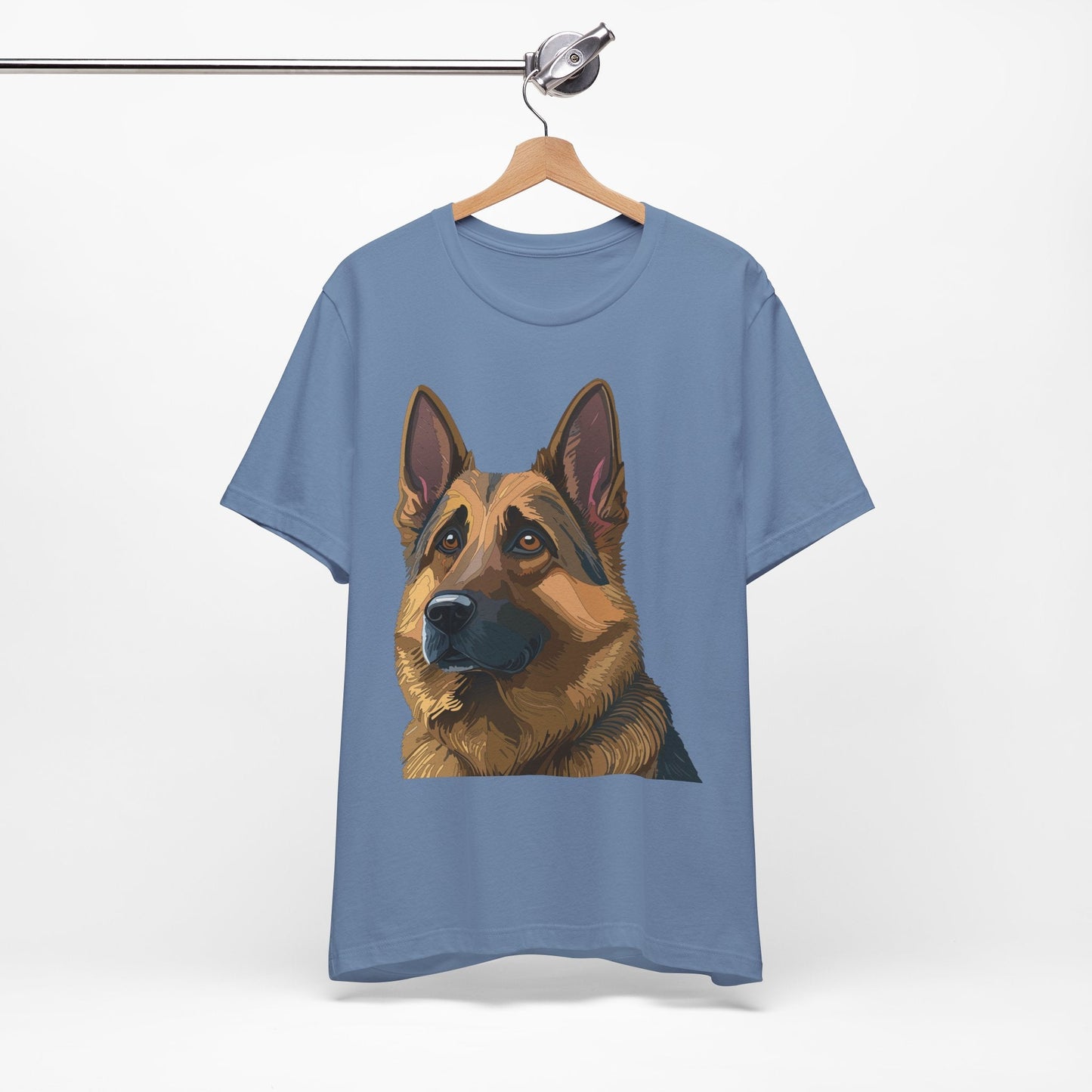 Unisex Animal Shirt With Art Design Tee Wild Animals Print Short Sleeve Comfort Tee