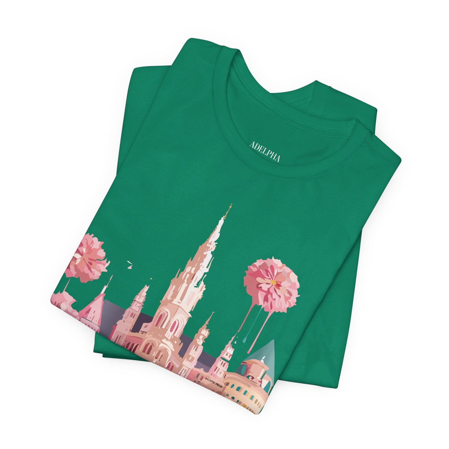 Vienna Tourist Graphic Tee Unisex Shirt By Adelpha Vintage Inspired Artwork Comfort Fit