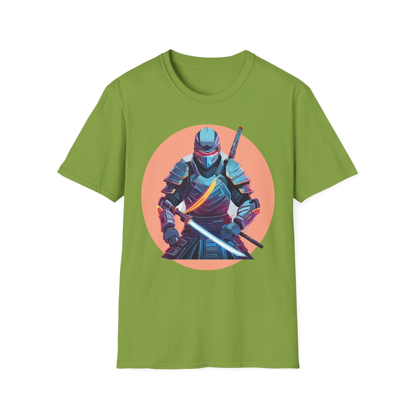 Samurai Shirt Unisex T Shirt 100 Percent Ring Spun Cotton Softstyle Tee Gildan 64000