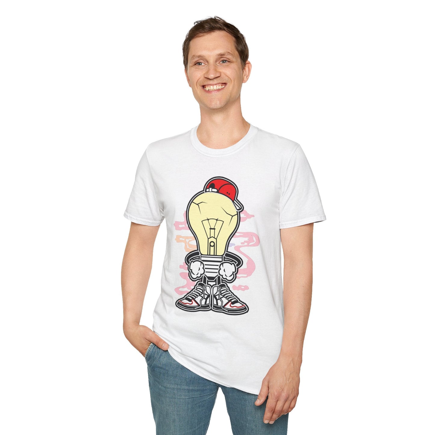 Cartoon T Shirt Animation Tee Funny Graphic Unisex Gildan Softstyle 64000 Cotton Tee