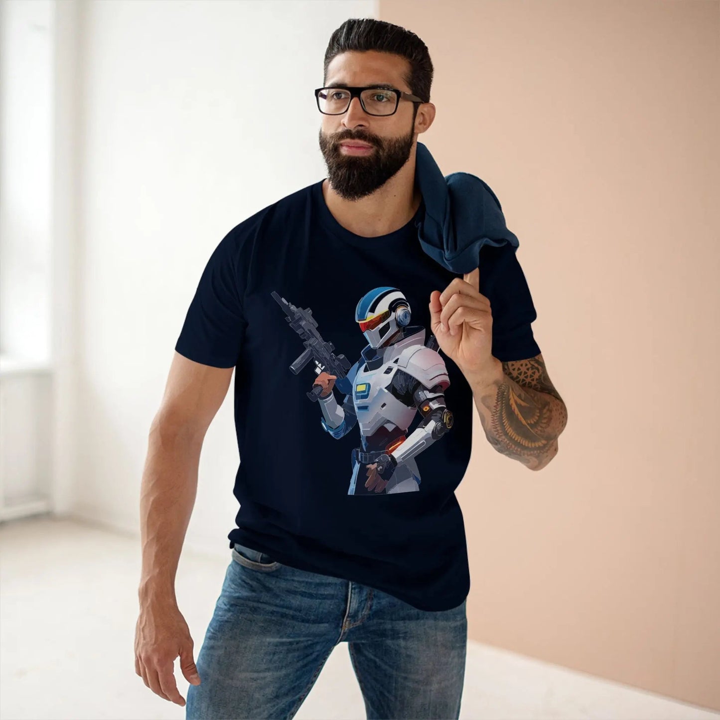 Robocop Graphic Unisex 100 Cotton Staple Tee 11