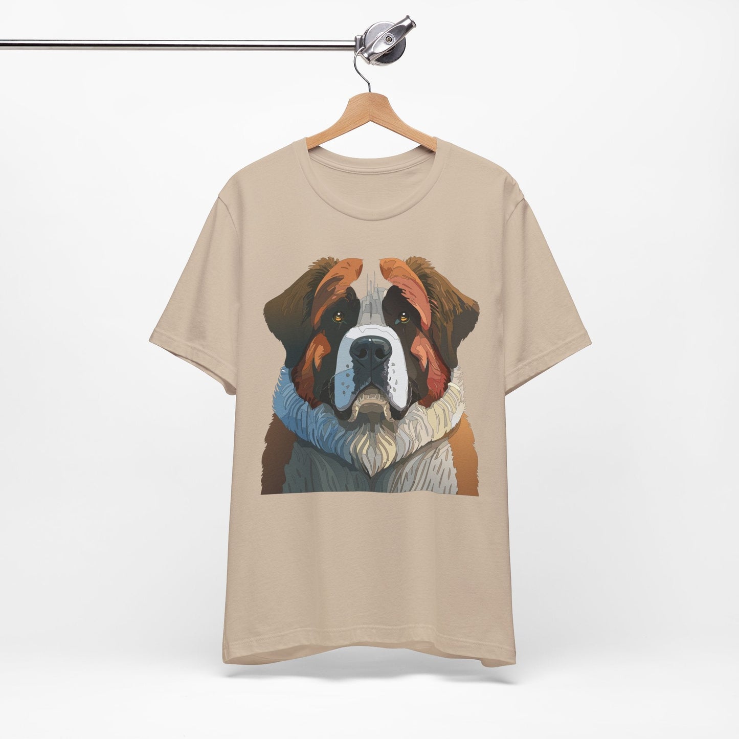 Unisex Animal Shirt Art Design Tee With Wild Animals Print Casual Comfort Wear Everyday Style