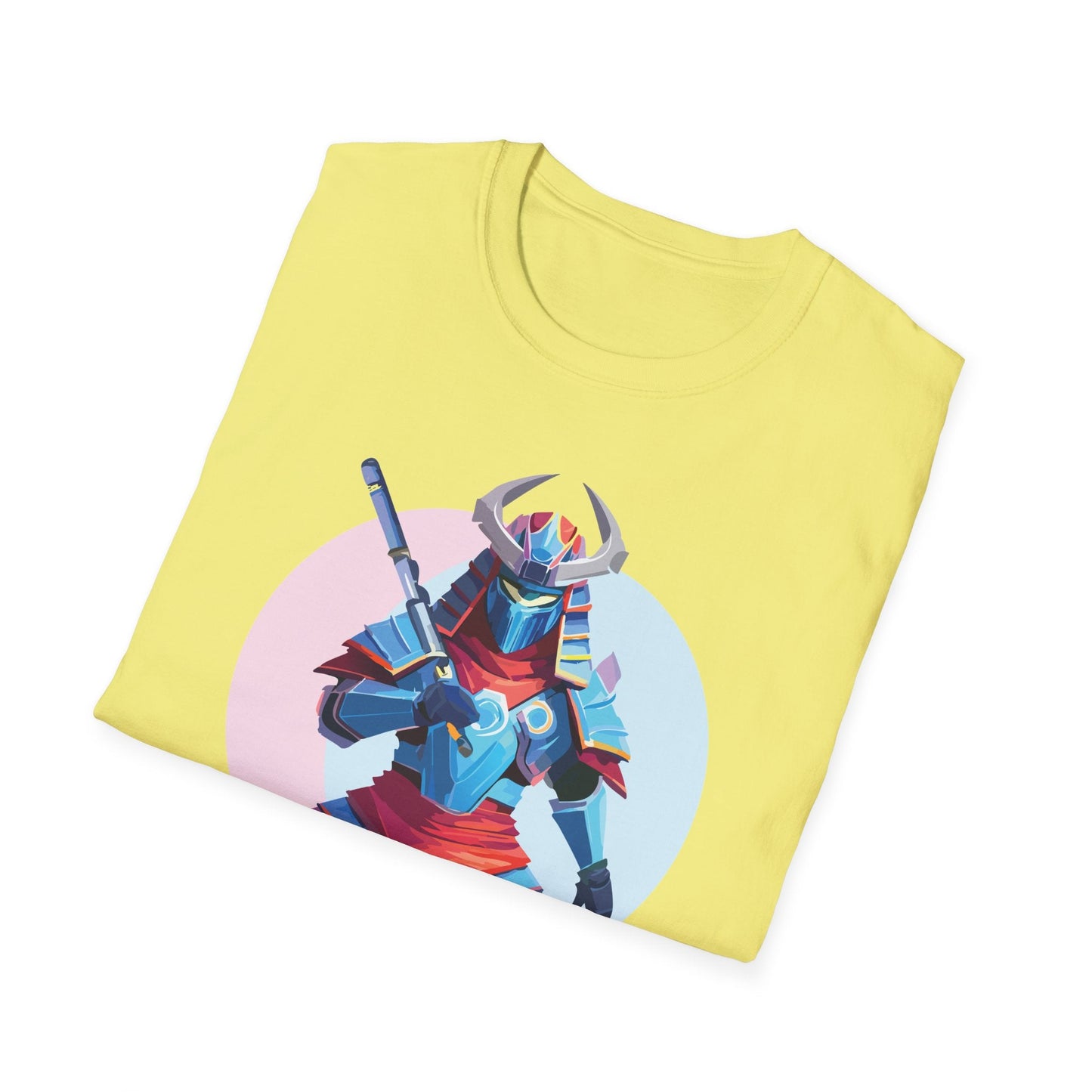 Samurai T Shirt Unisex Softstyle Tee Made From 100 Percent Ring Spun Cotton Gildan 64000