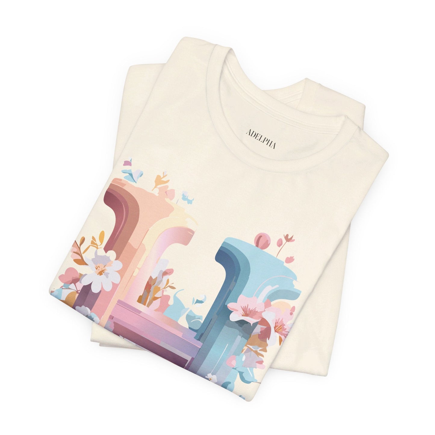 Letter H Graphic T Shirt Unisex Jersey Short Sleeve Tee By Adelpha Vintage Artwork