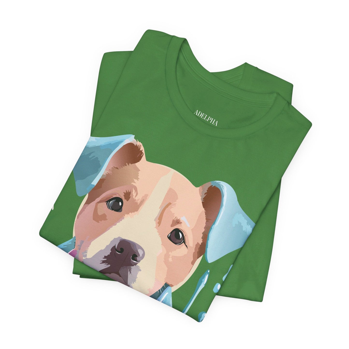 Unisex Dog Graphic Tee With Vintage Inspired Artwork By Adelpha Short Sleeve Shirt