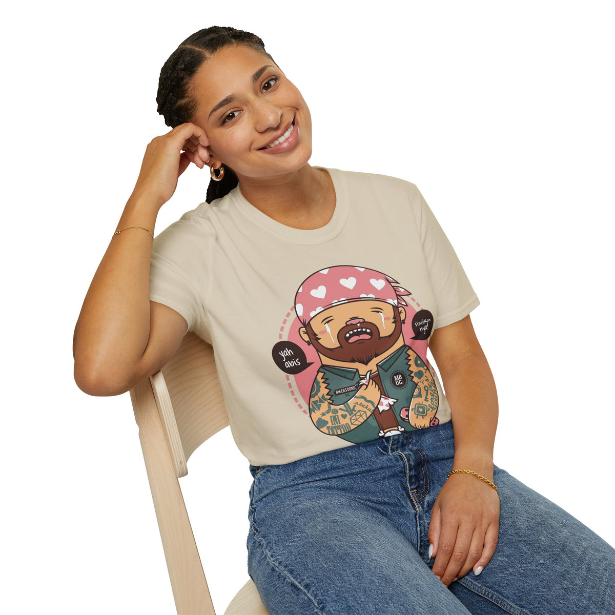 Funny Cartoon Animation Graphic Tee Gildan Unisex 100 Cotton Tee Shirt - 88