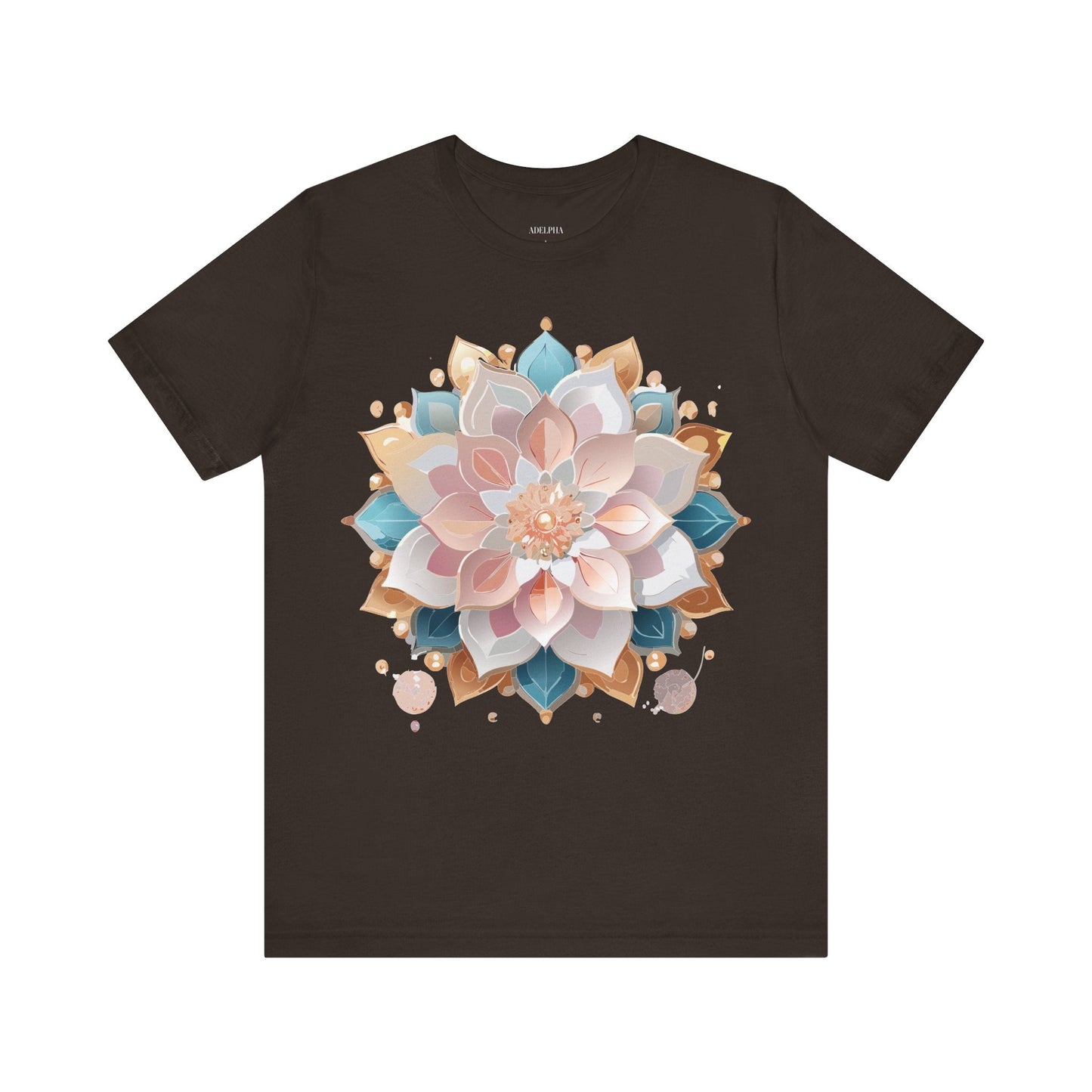 Adelpha Mandala Graphic Tee Unisex Jersey Short Sleeve Vintage Inspired Artwork Edition