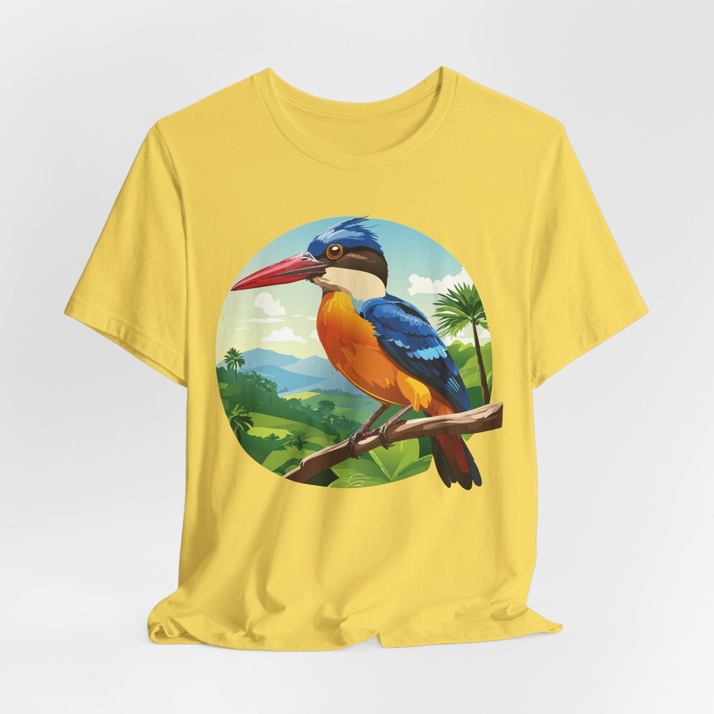 Unisex Animal Shirt With Art Design Featuring Wild Animals Jersey Short Sleeve Tee
