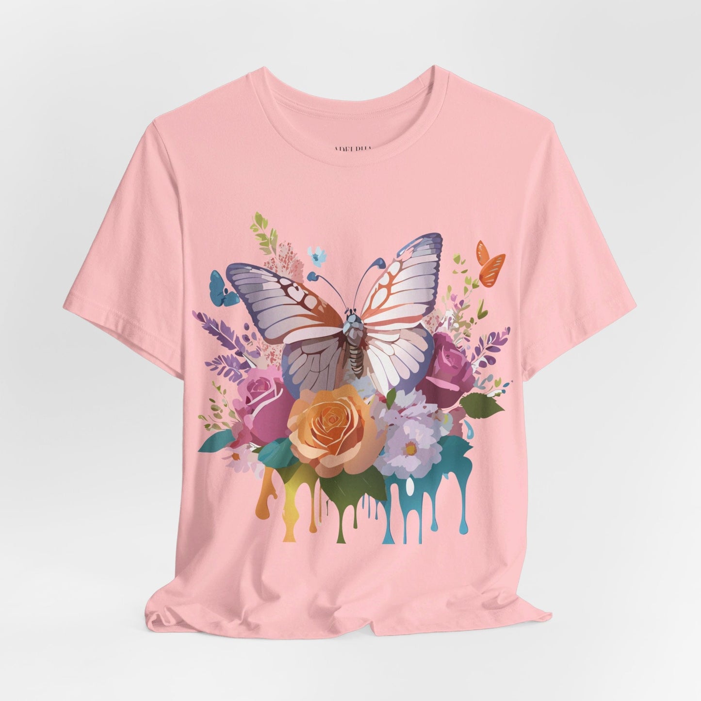 Butterfly Graphic Tee Unisex Jersey Short Sleeve By Adelpha Art Design