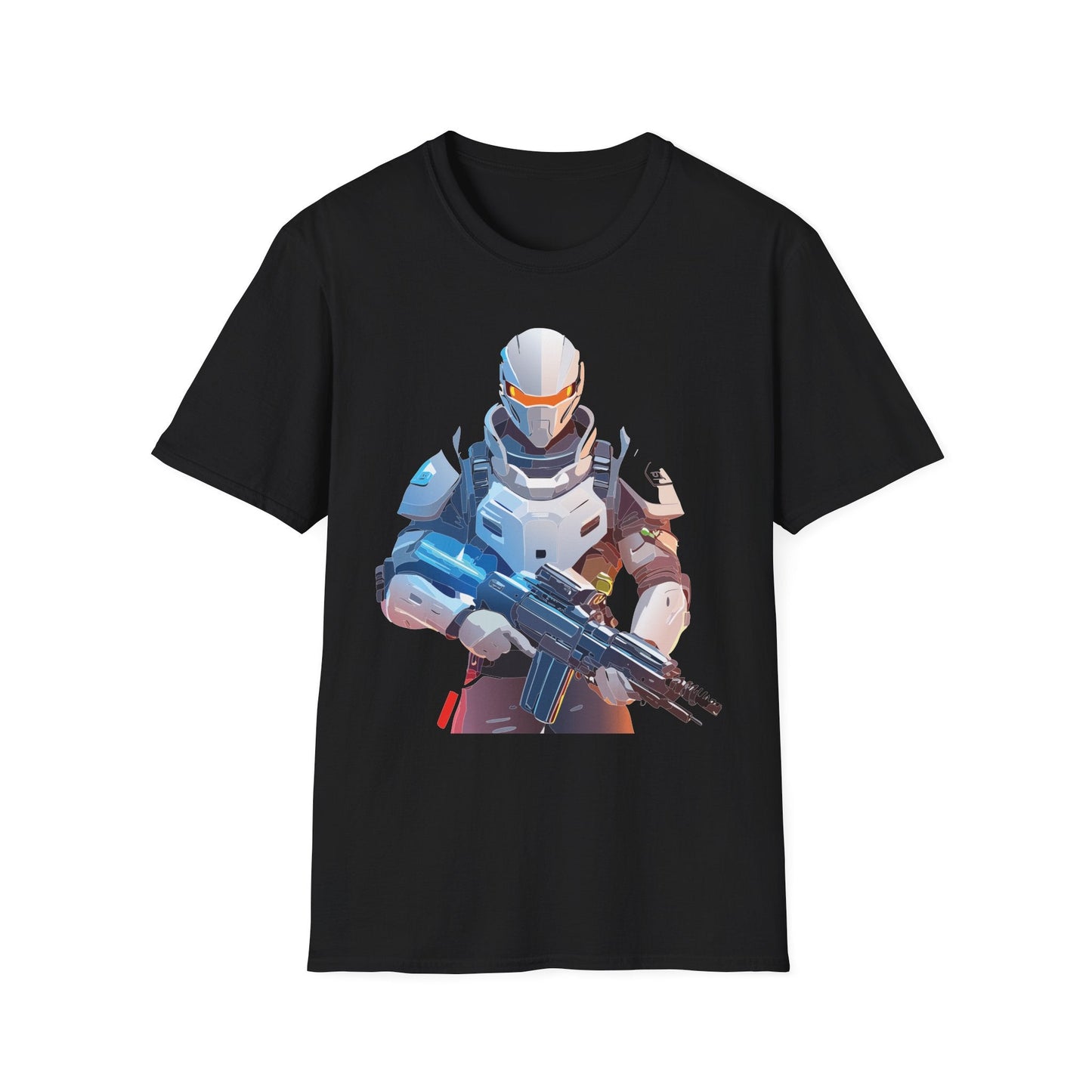 Robocop T Shirt Unisex Softstyle Ring Spun Cotton Tee With Robocop Art Design Premium Comfort