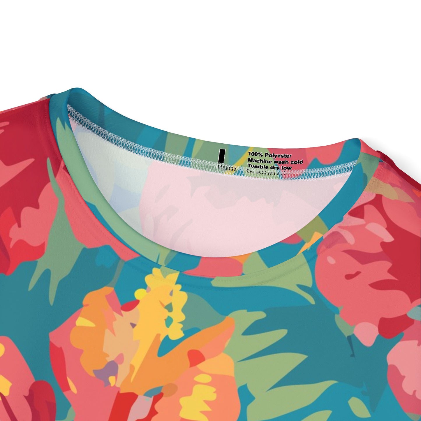 Unisex Floral Print Shirt, Shirt with Floral Print