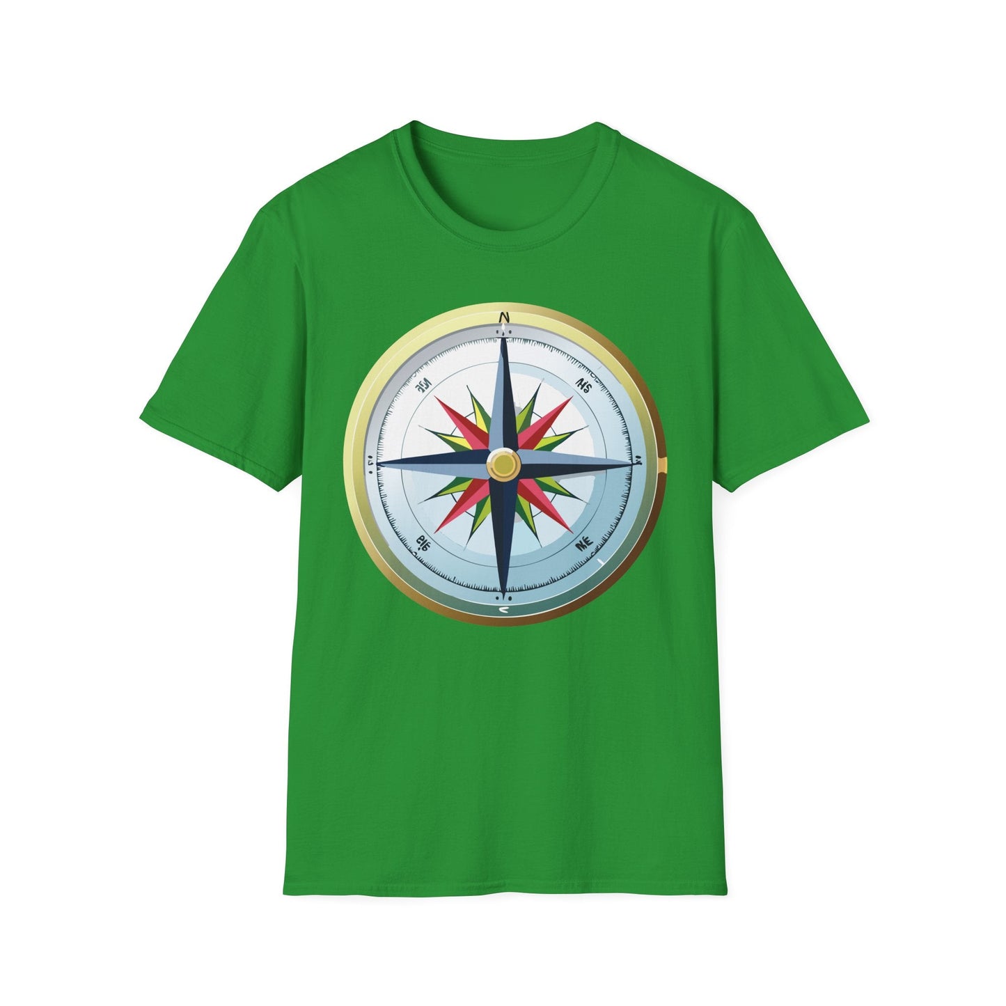 Compass Navigator Graphic Tee Unisex 100 Cotton 6