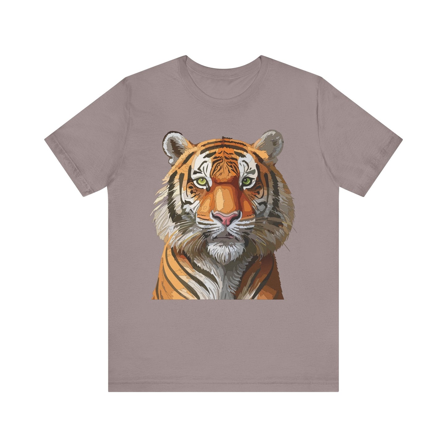 Unisex Animal Art Design Tee Shirt Wild Animals Graphic Tee Softstyle Gildan 64000