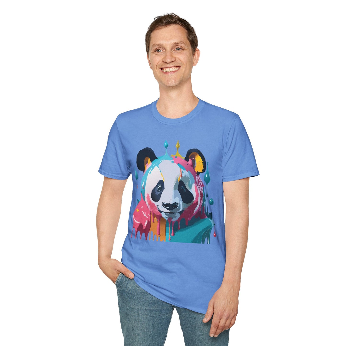 Panda Shirt Unisex T Shirt Panda Lover Gift Gildan Softstyle Tee 100 Percent Cotton