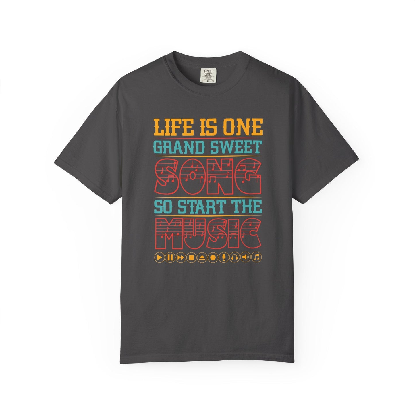 Music Graphic Design Unisex Cotton T-shirt 023