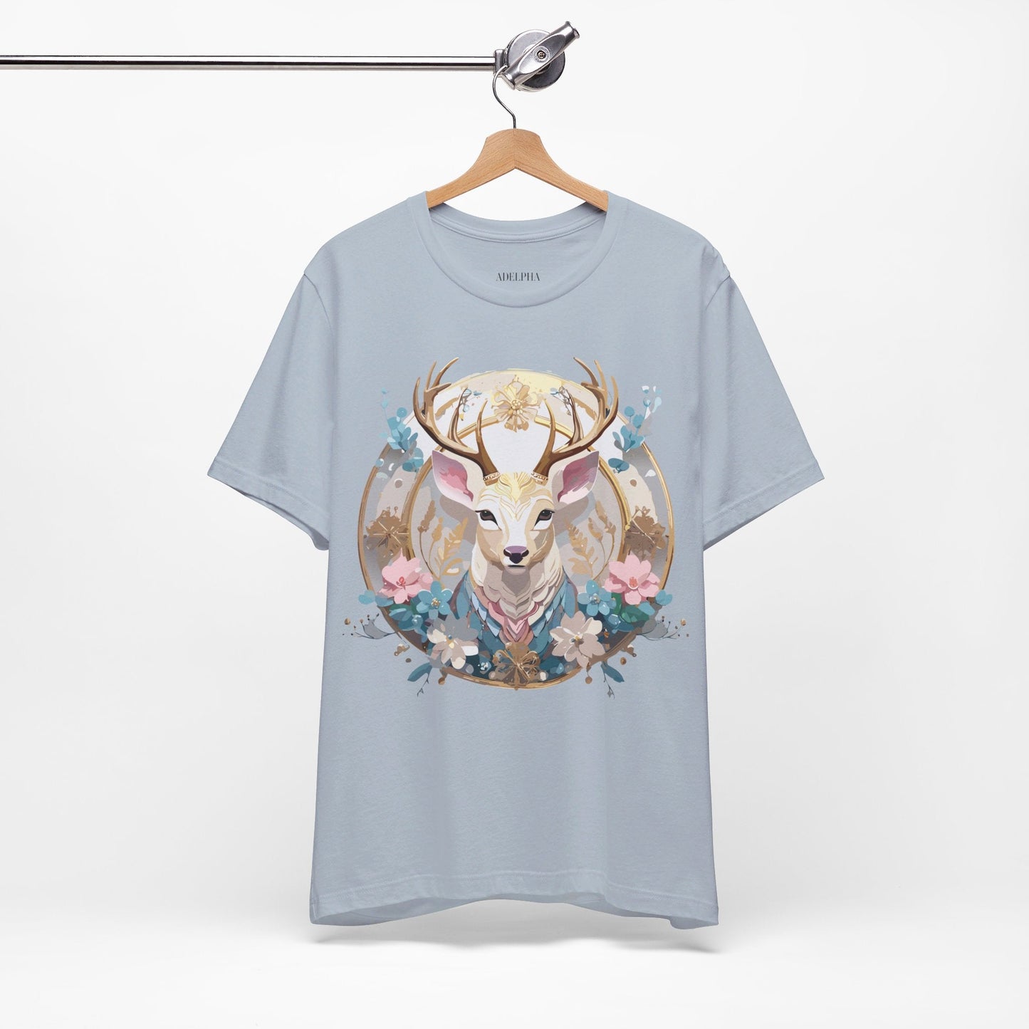Adelpha Medallion Graphic Tee Unisex Jersey Short Sleeve Vintage Inspired Artwork Premium Quality