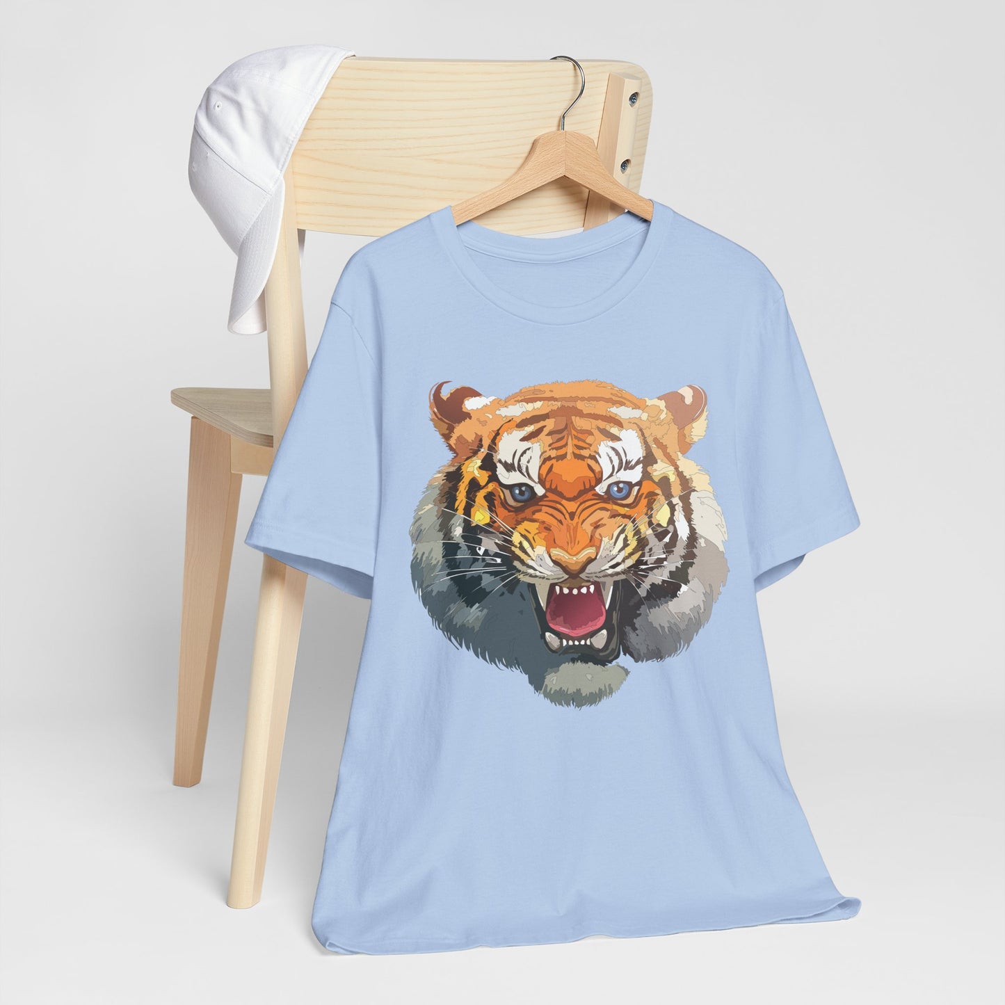 Tiger Shirt, Animal Shirt, T-Shirt with Tiger, Art Design Tee, Animal Tees, Safari T-Shirt, Graphic Design Tee 14