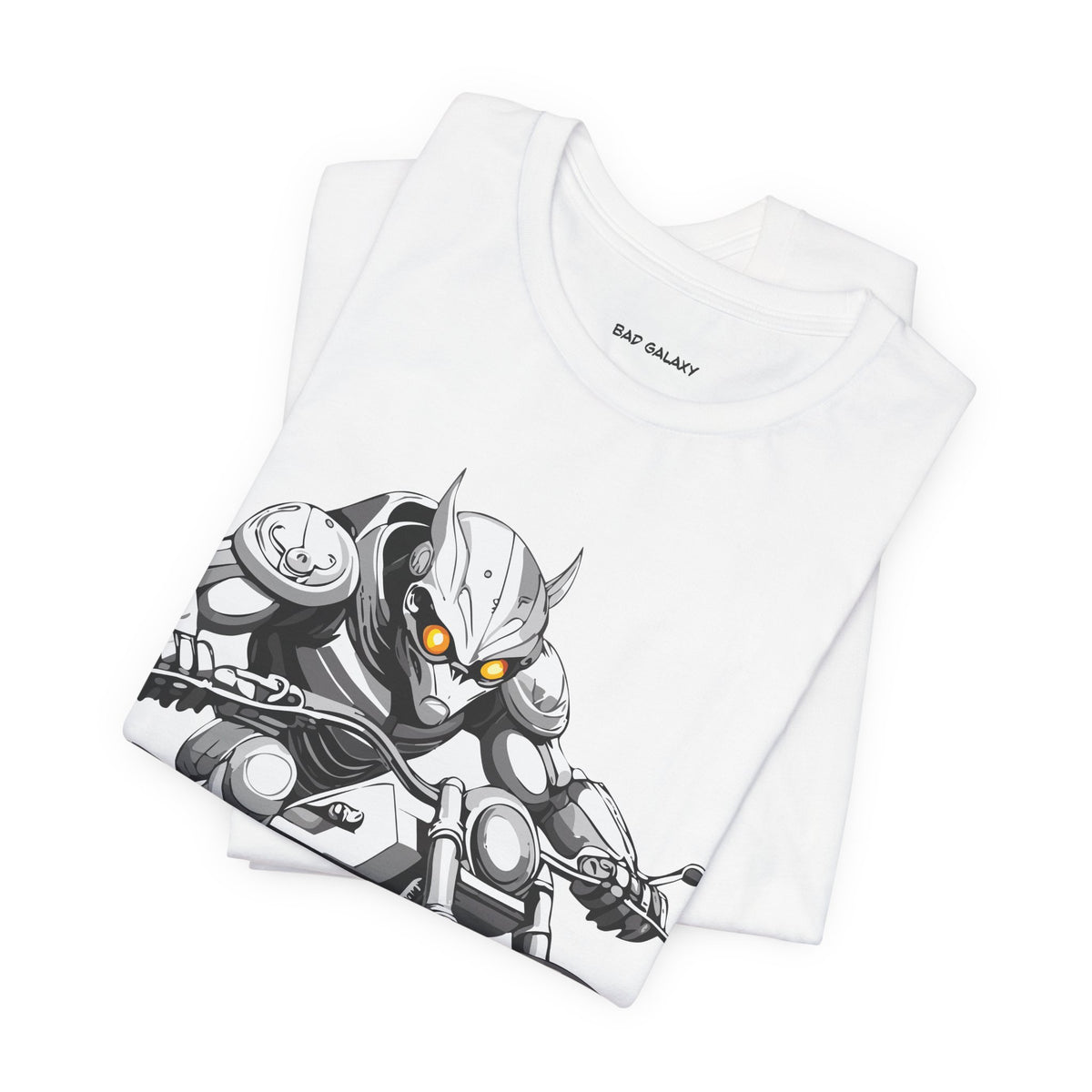 Alien Graphic Unisex Cotton Bella+Canvas Tee with Art Design b84