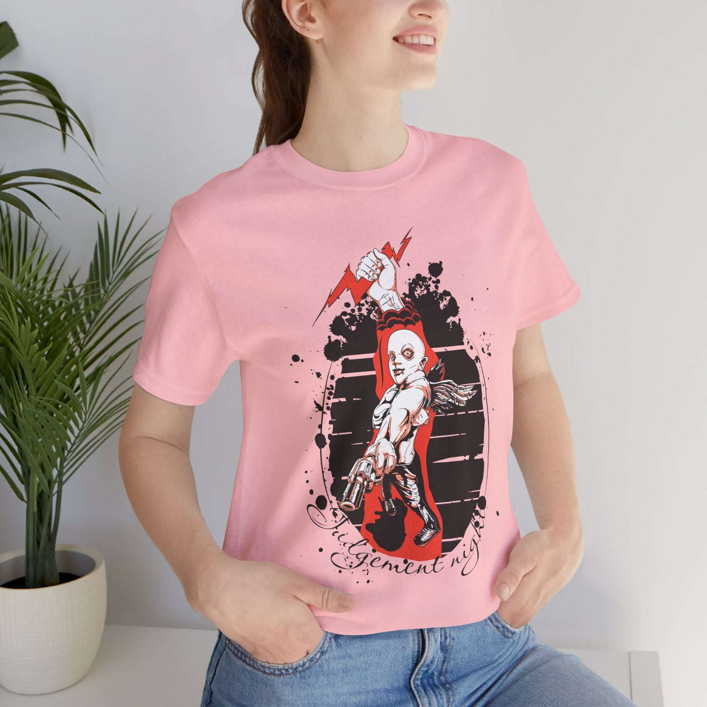 Judgment Night Tee, Artistic Tee, Graphic T-Shirt, Comic Tees, Artistic Comic T-Shirt, Vintage Top