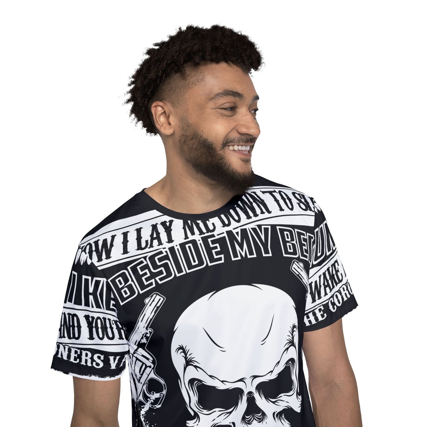 Be17 Fun Graphic T-Shirt, Art Design Poly Shirt, All Over Print Graphic Tee, Funny Print T-Shirt, Funny Cartoon Tee