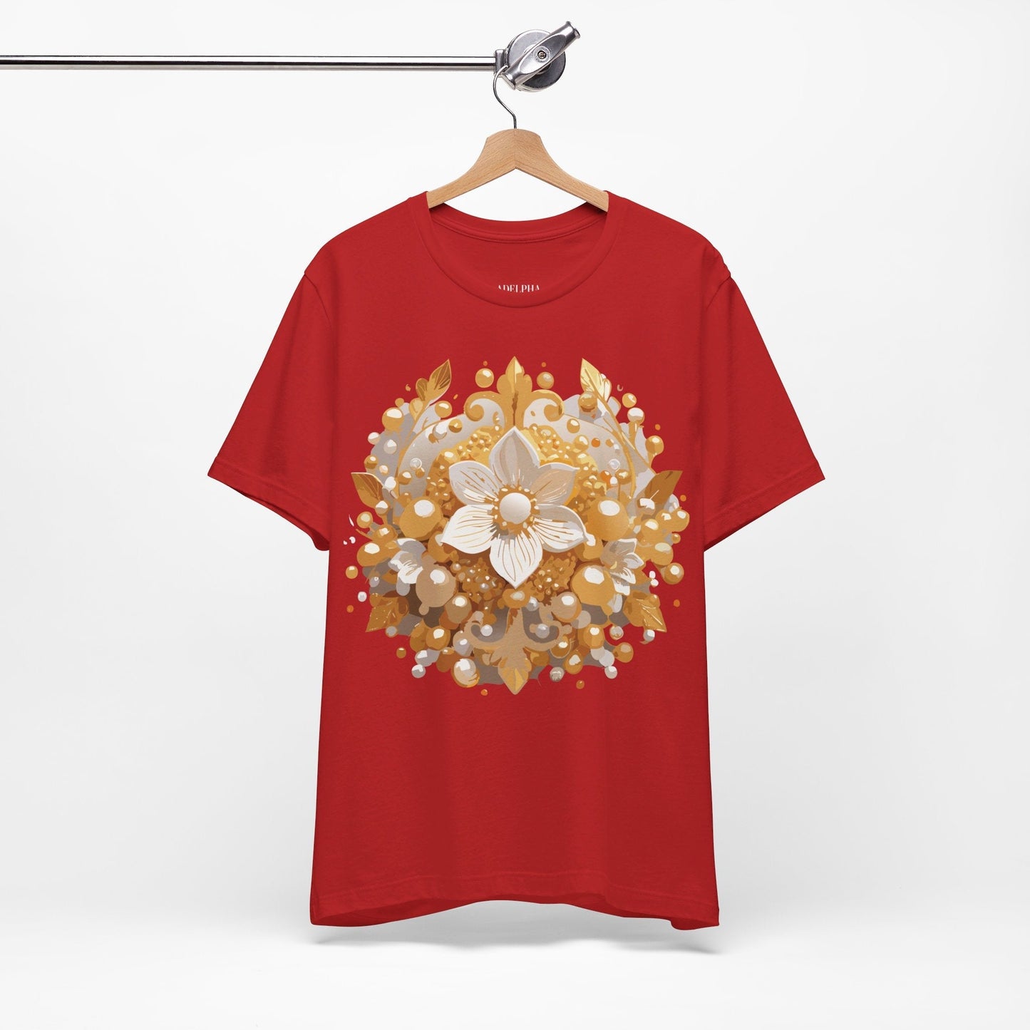Jewelry Graphic Unisex 100 Cotton Vintage Treasure Art T-Shirt 25