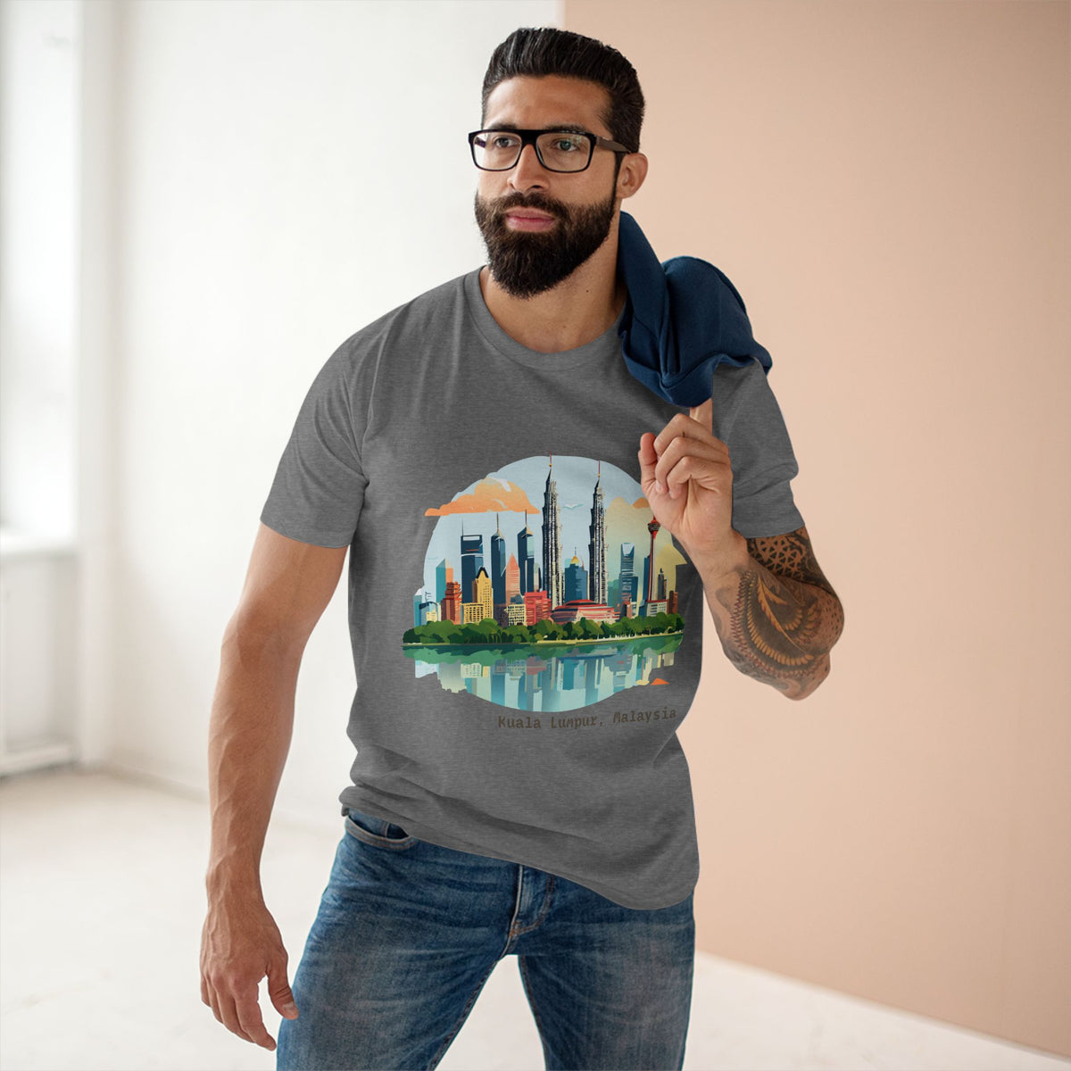 Kuala Lumpur skyline tee | T-Shirt