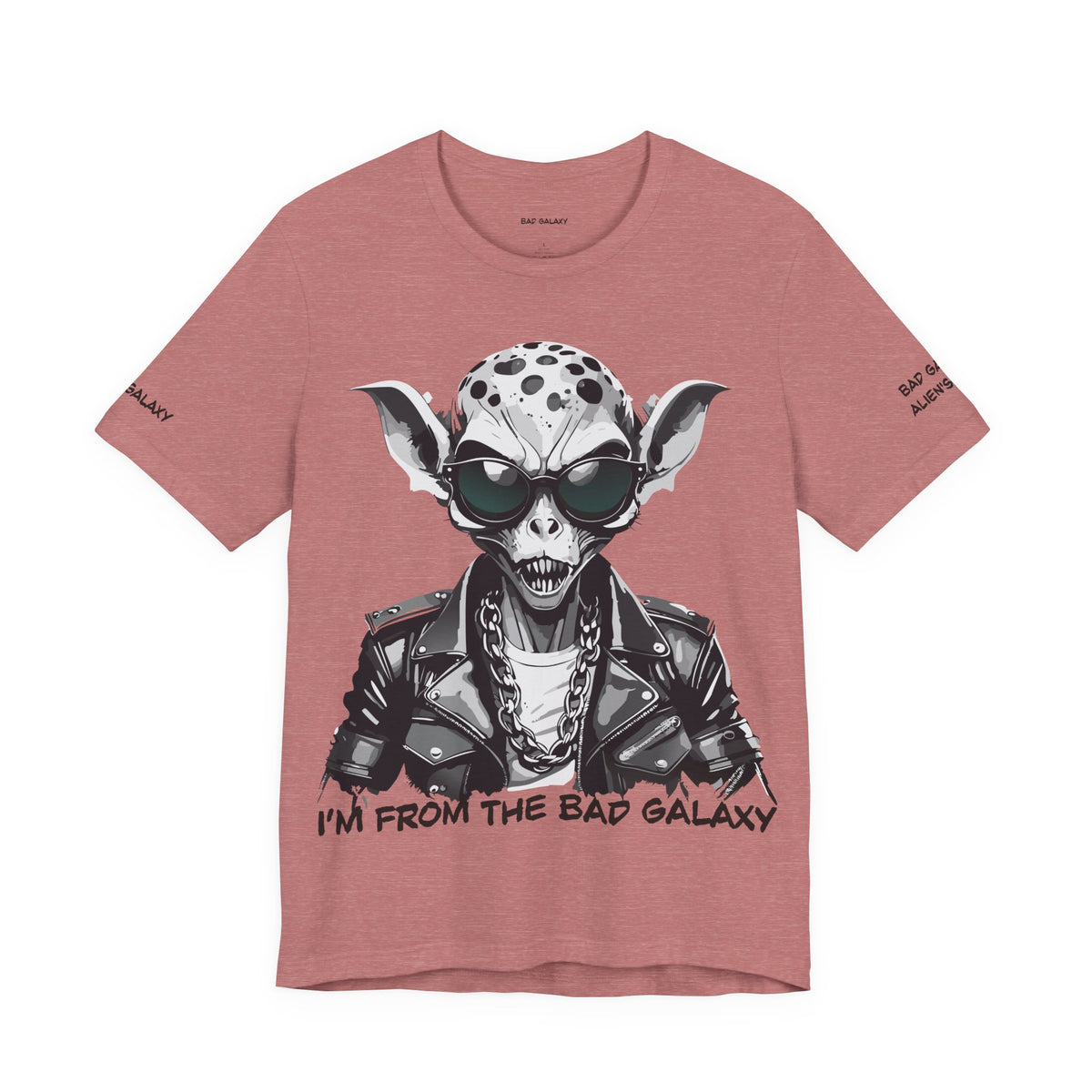 Alien Graphic Unisex Cotton Bella+Canvas Tee with Art Design b61