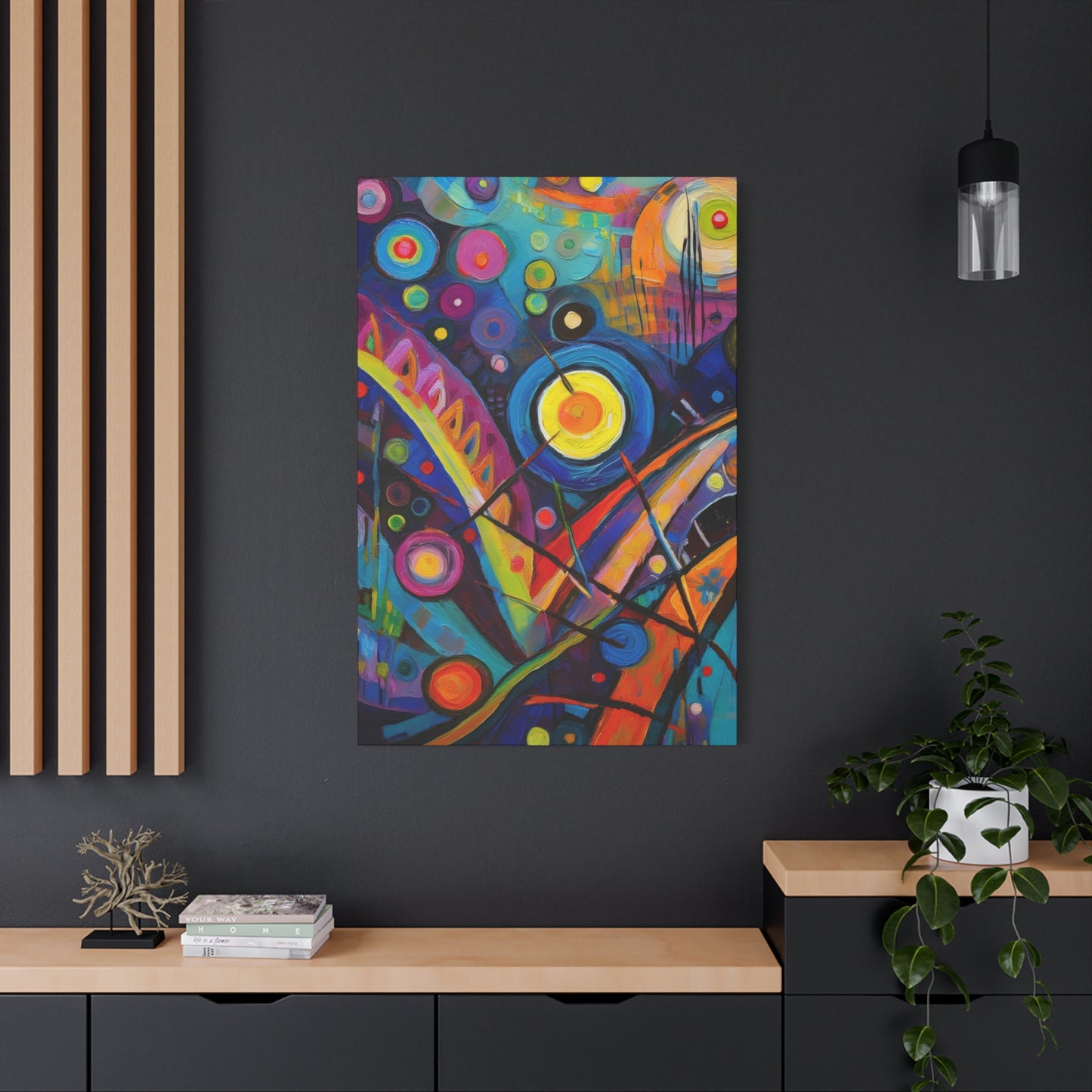 Abstract Oil Painting Print Canvas 20x24,20x30,24x30 24x32,24x36,30x40 32x48,36x48,40x60 Pine-Wood Inner Frame ABS-127