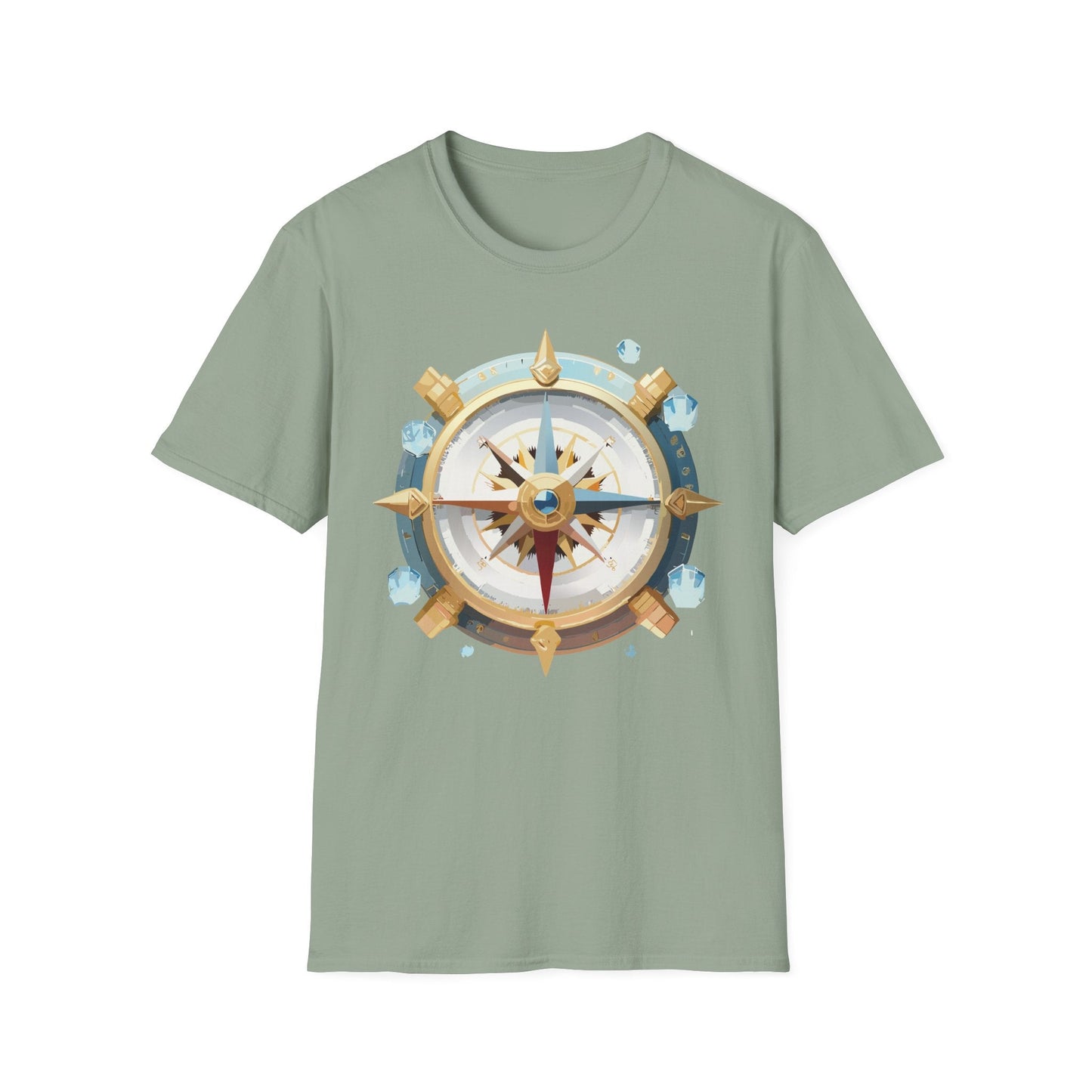 Compass Navigator Graphic Tee Unisex 100 Cotton 28