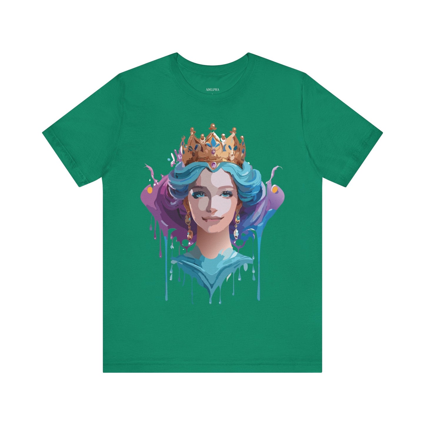 Queen Woman Portrait Graphic Unisex 100 Cotton Vintage Artwork Tee 1