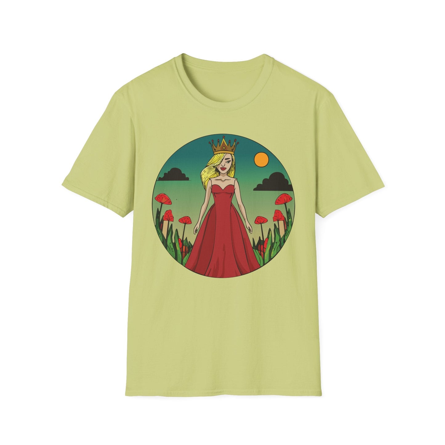 Womens Graphic T Shirt Art Design Tee Unisex Softstyle 64000 Ring Spun Cotton Daily Wear