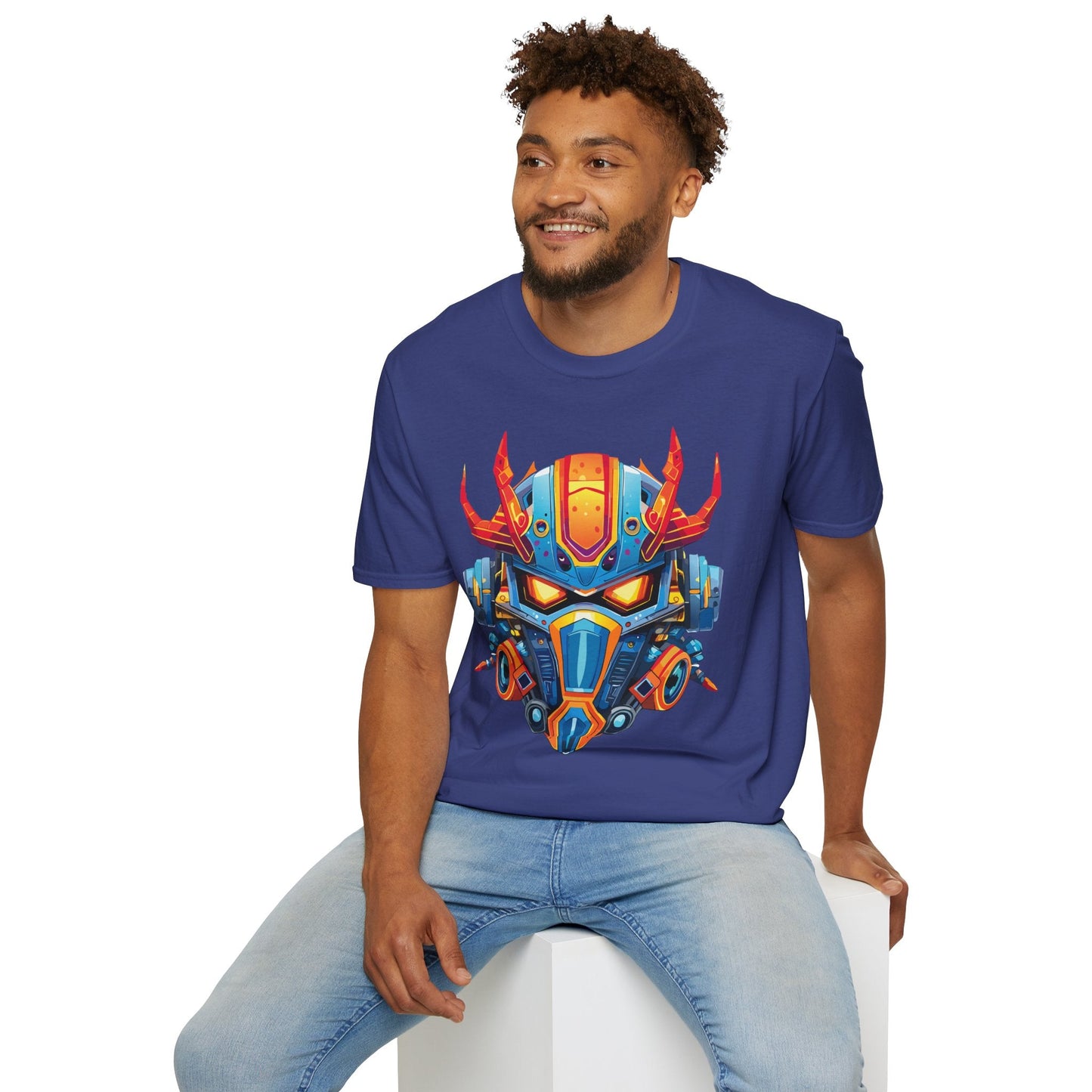 Cyborg Tee Unisex Robot And Terminator Shirt Gildan Softstyle 64000 Ring Spun Cotton