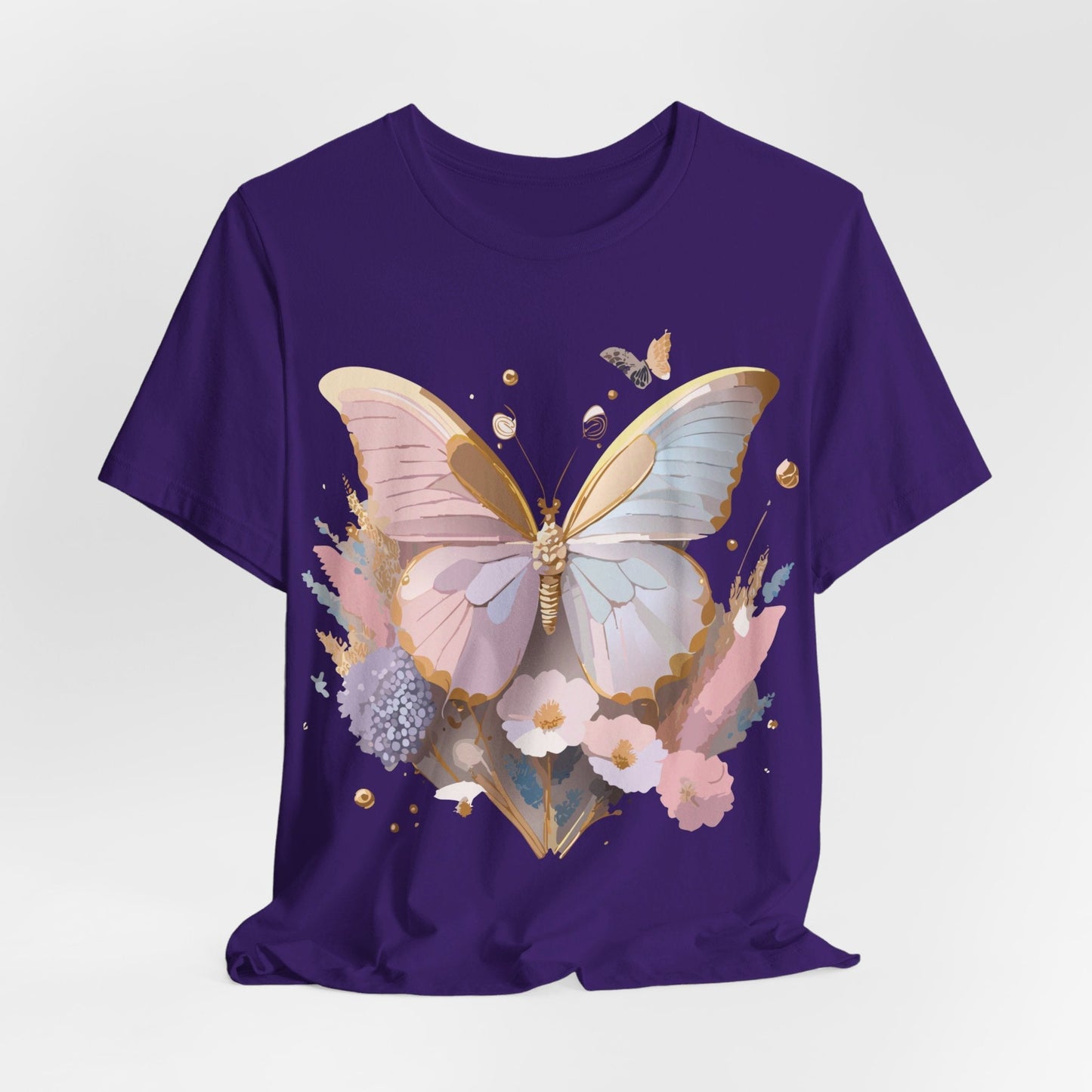 Butterfly Graphic Tee Unisex Vintage Inspired Art Adelpha Apparel Collection