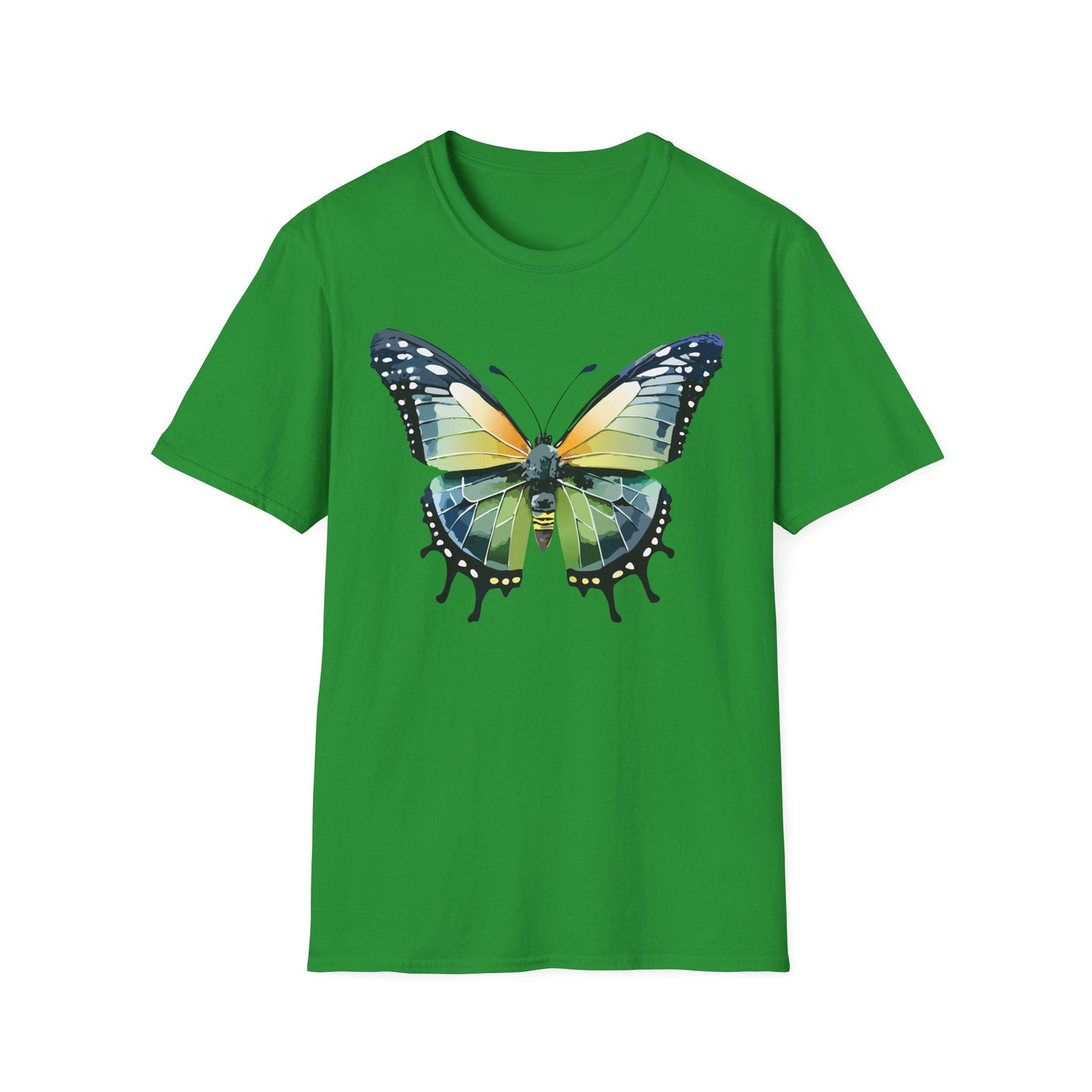 Butterfly Shirt Unisex Softstyle Gildan 64000 Monarch Butterfly Graphic Tee For Men And Women
