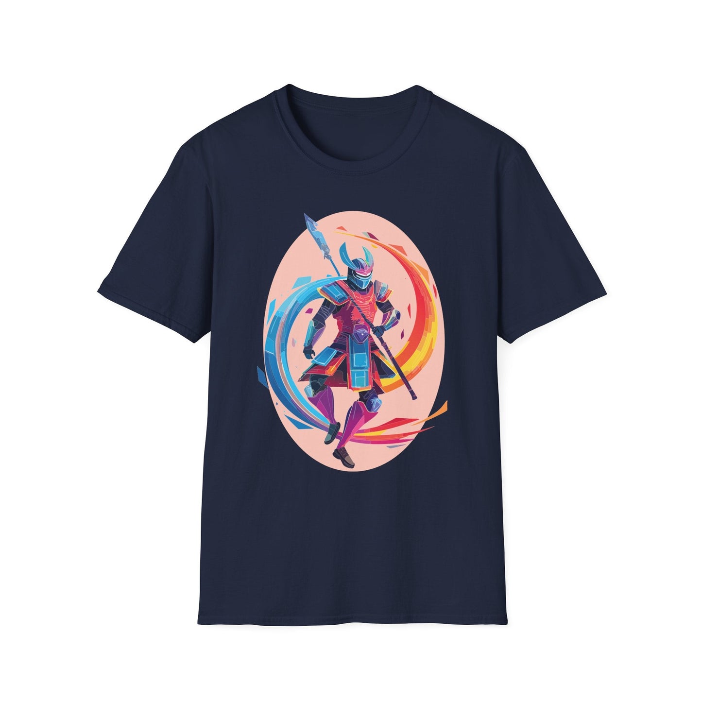 Samurai Shirt Unisex Softstyle T Shirt 64000 Cotton Breathable Everyday Comfort Fit