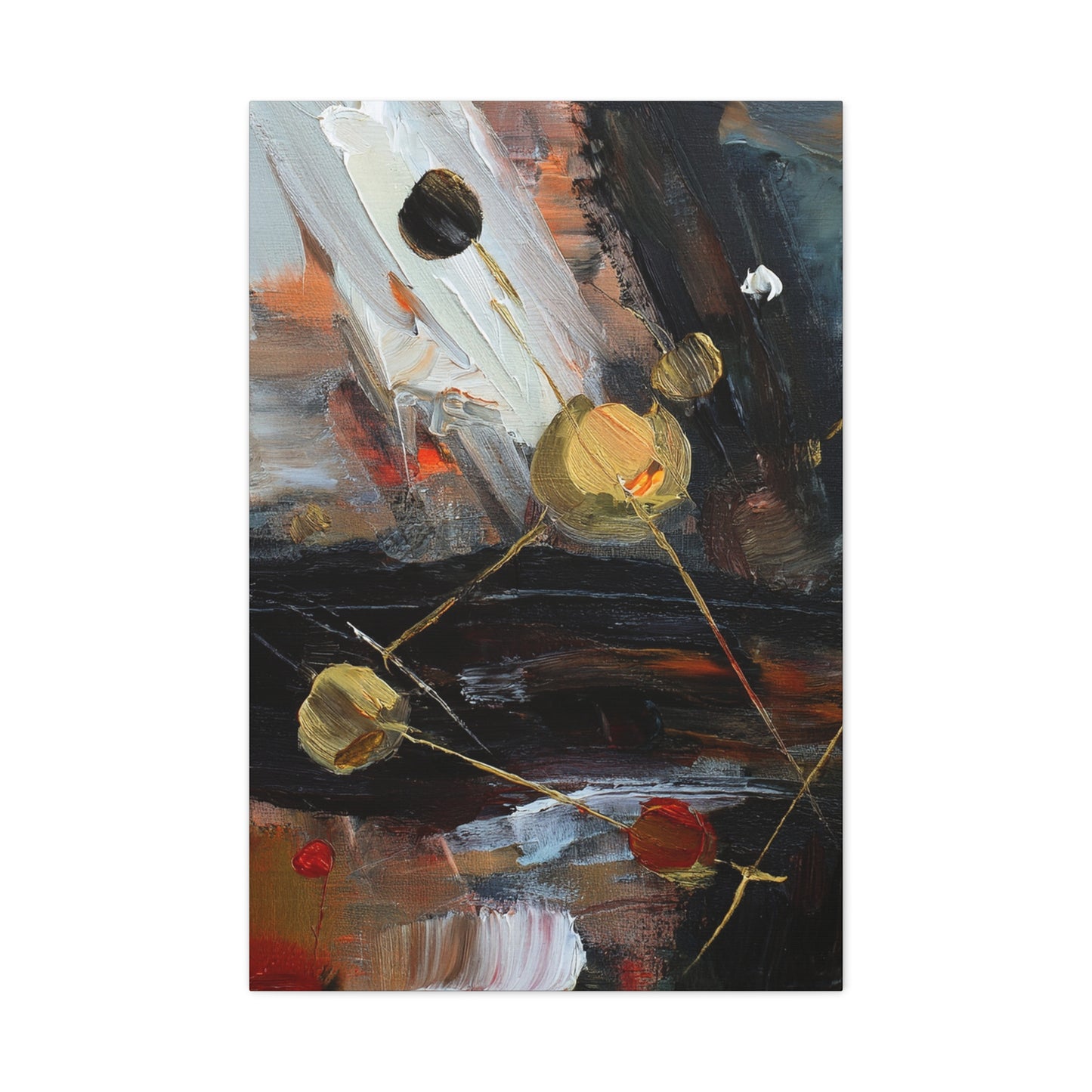 Abstract Oil Painting Print Canvas 20x24,20x30,24x30 24x32,24x36,30x40 32x48,36x48,40x60 Pine-Wood Inner Frame ABS-68