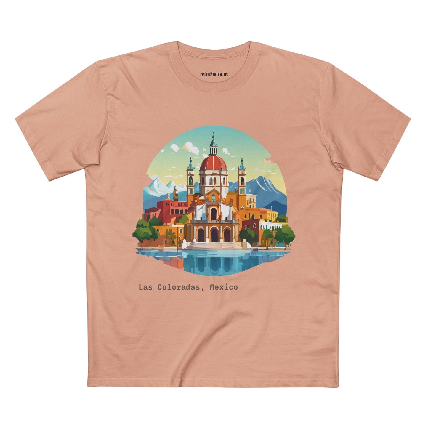 Mexico Travel Shirt Unisex Premium Cotton Tee With Original Art Design Retro2Nova
