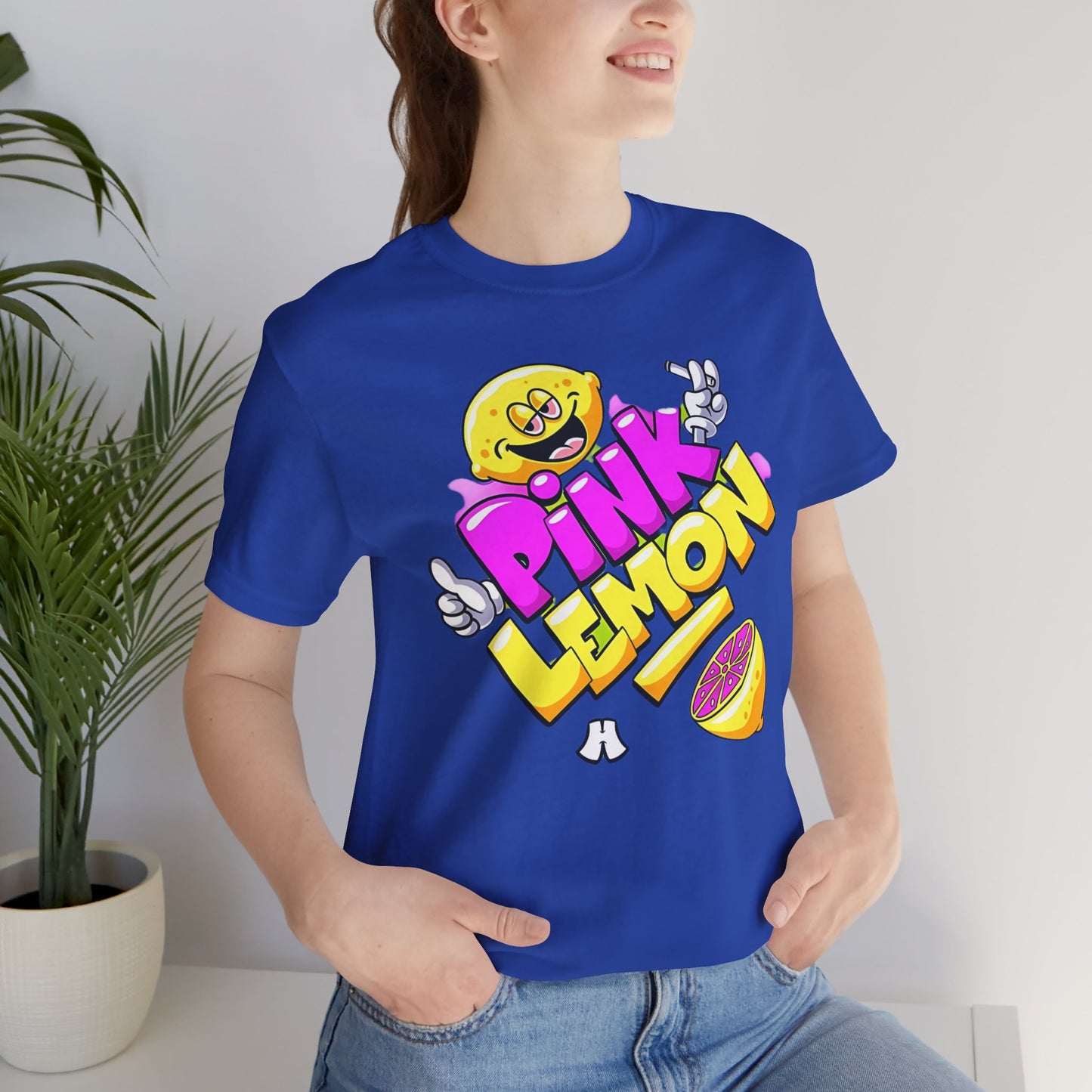 Lemon Graphic Tee, Graphic T-Shirt, Funny Lemon Shirt, Cute Cartoon Tees, Art T-Shirt, Art Design Tees