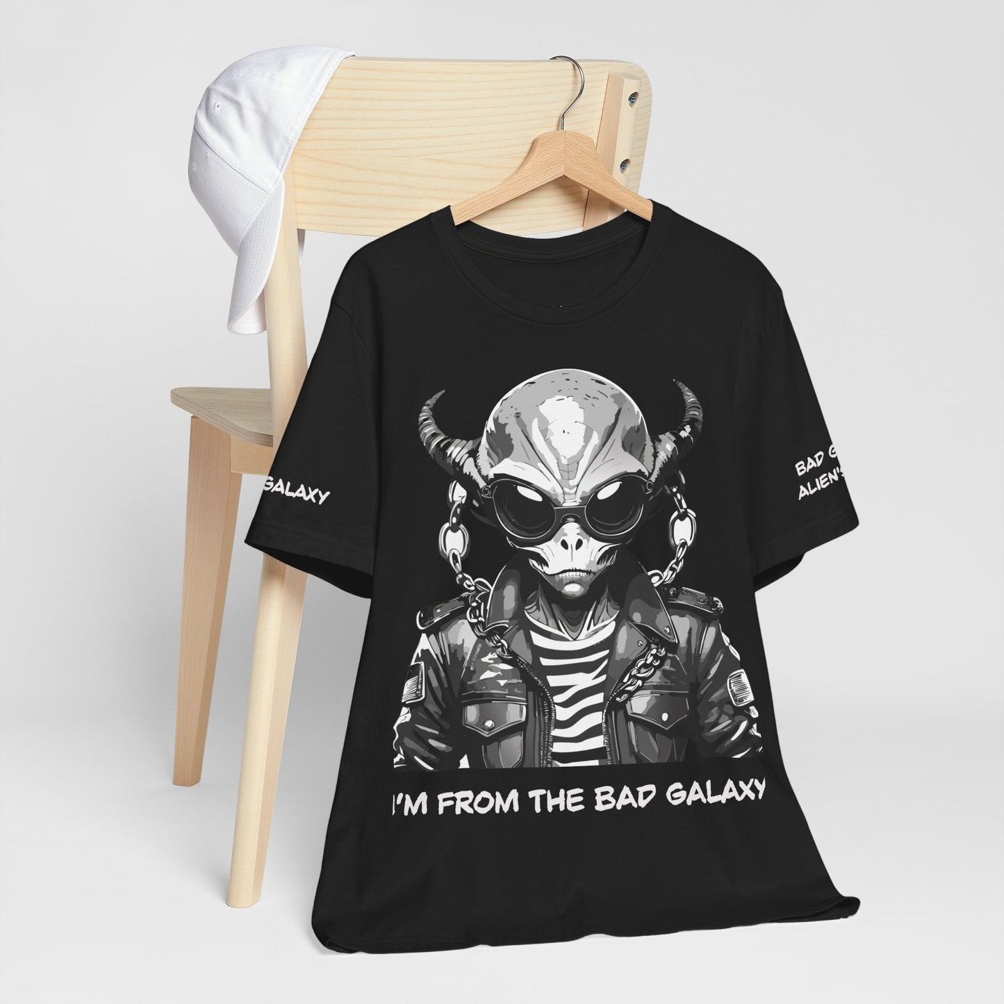 Alien T Shirt From Bad Galaxy Graphic Tee With Free Shipping Lightweight 100 Cotton USA Made