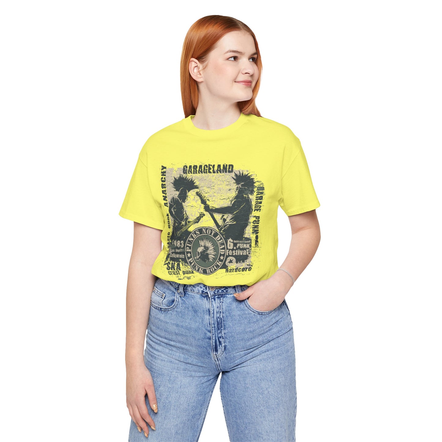 Punk Rock Graphic Tee, Retro Graphic T-Shirt, Artistic Vintage T-Shirt, Vintage Shirt, Retro Tee, Art Design Music Tees