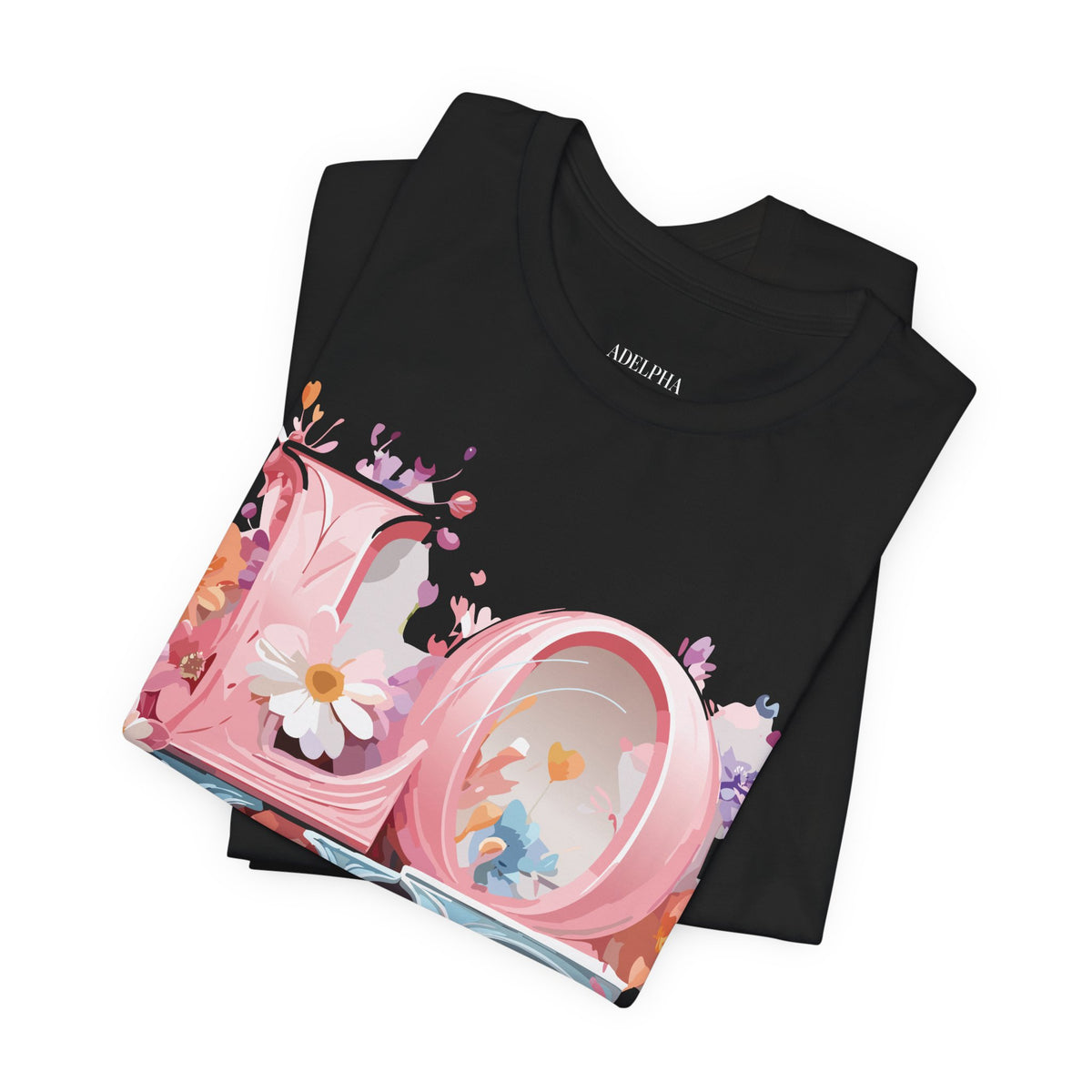 Valentine's Day  Graphic Unisex Cotton Bella+Canvas Tee with Art Design n205