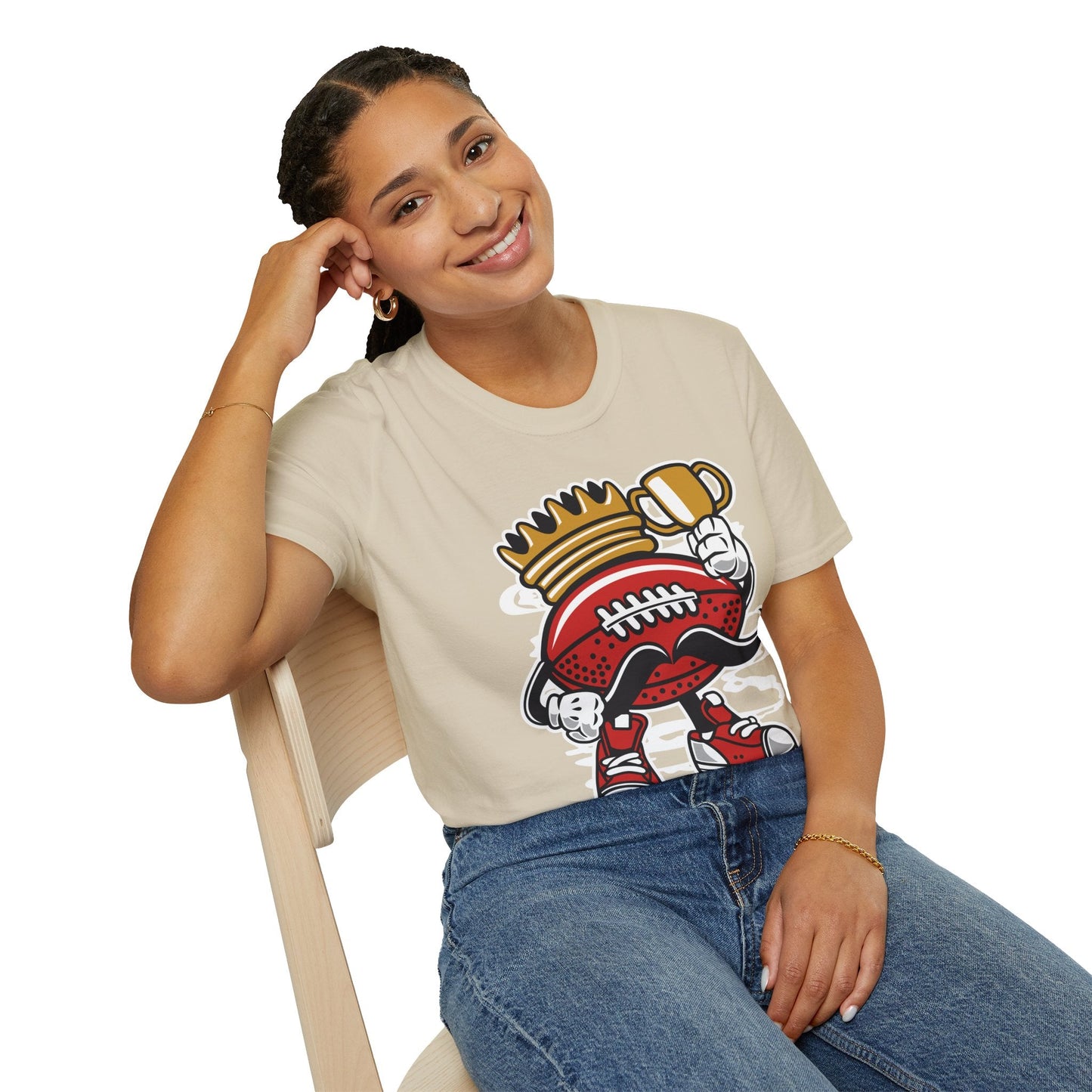 Cartoon T Shirt Animation T Shirt Funny Graphic Tee Unisex Softstyle Gildan 64000 Ringspun Cotton