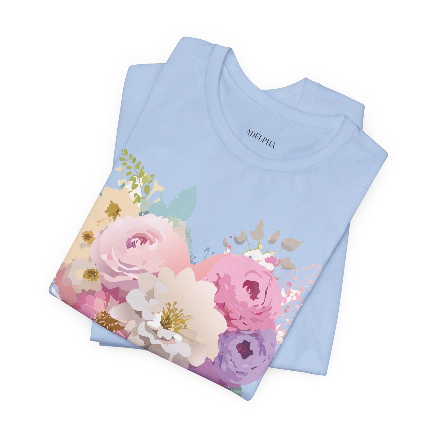 Valentine Graphic Tee Unisex Short Sleeve Shirt With Adelpha Vintage Artwork Design