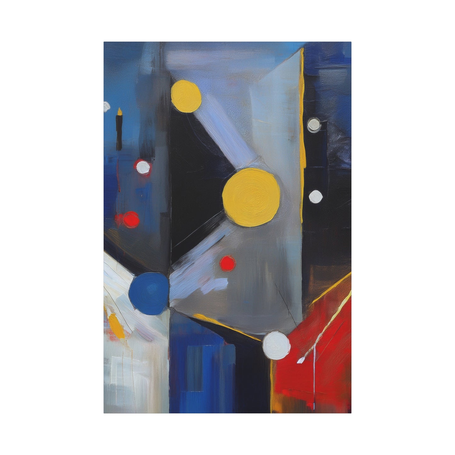 Abstract Oil Painting Print Canvas 20x24,20x30,24x30 24x32,24x36,30x40 32x48,36x48,40x60 Pine-Wood Inner Frame ABS-163
